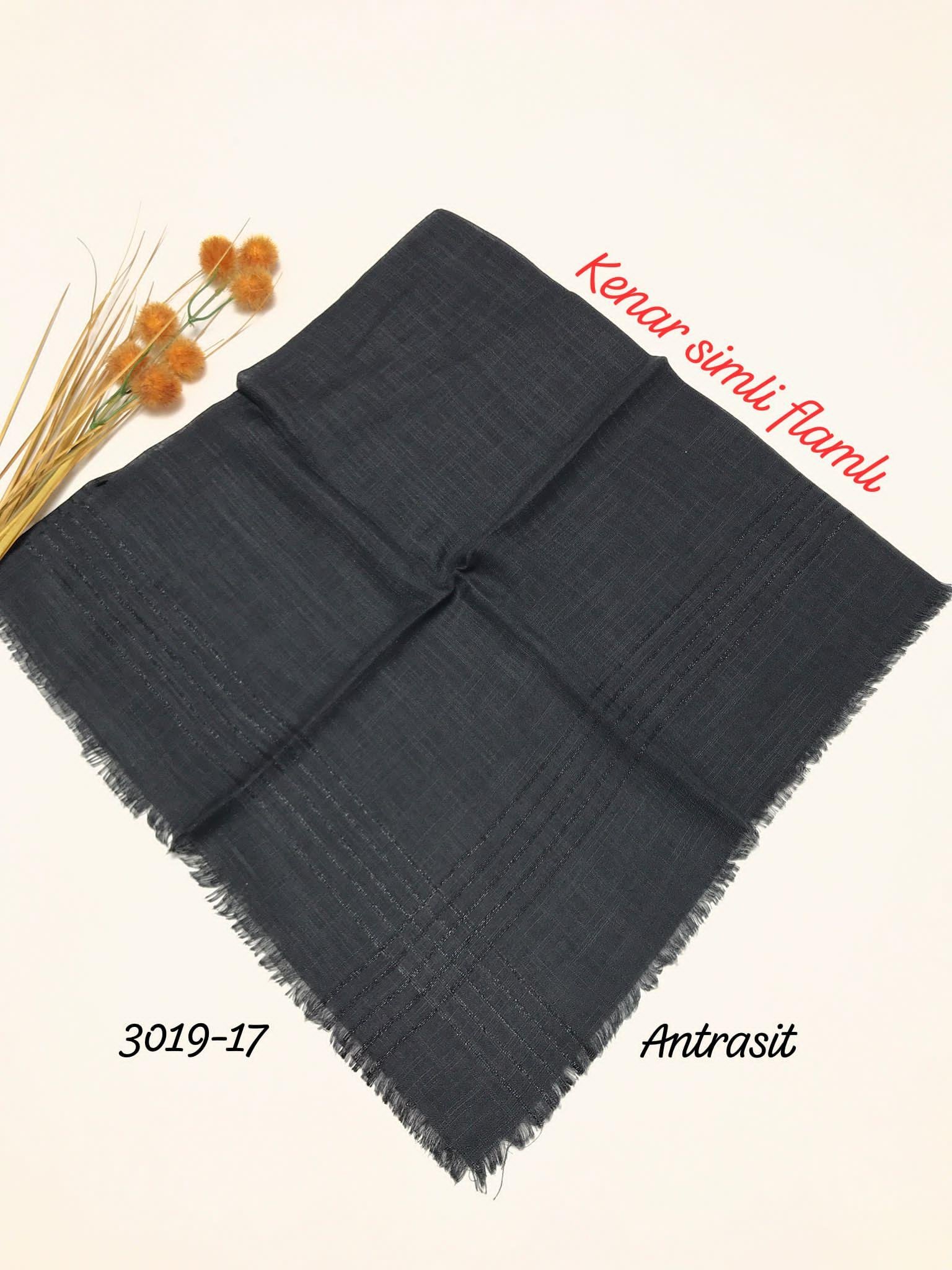 3019 Kenar Simli Flamlı