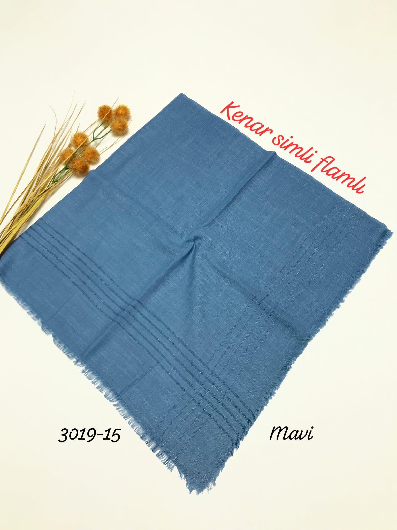 3019 Kenar Simli Flamlı