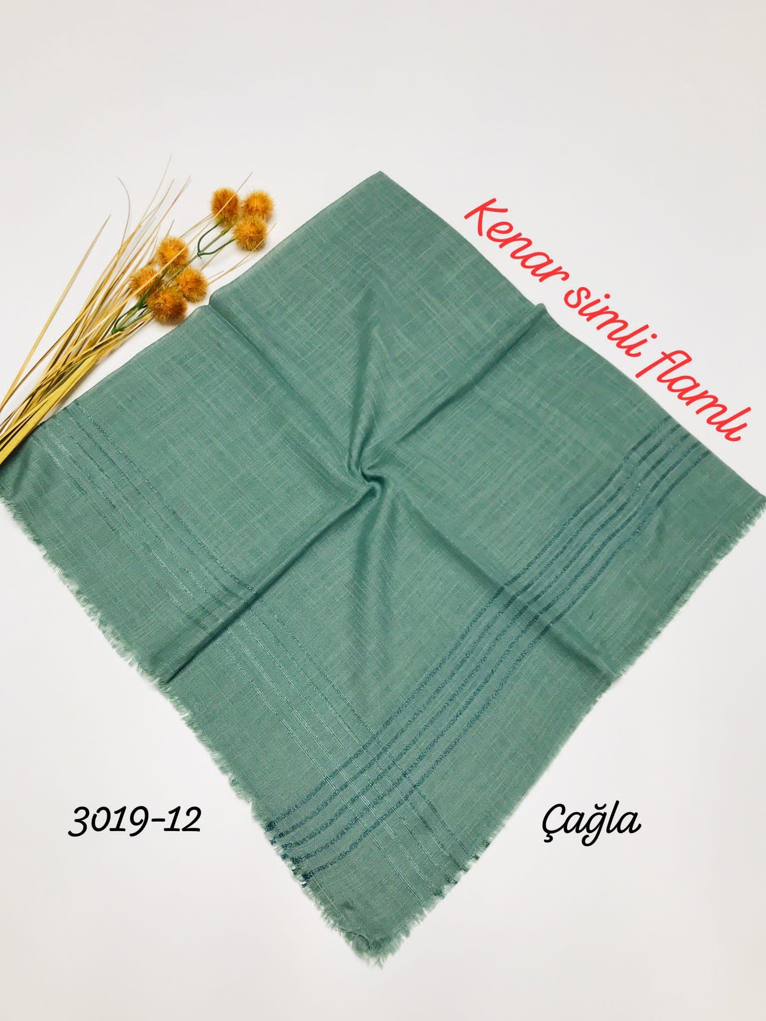 3019 Kenar Simli Flamlı