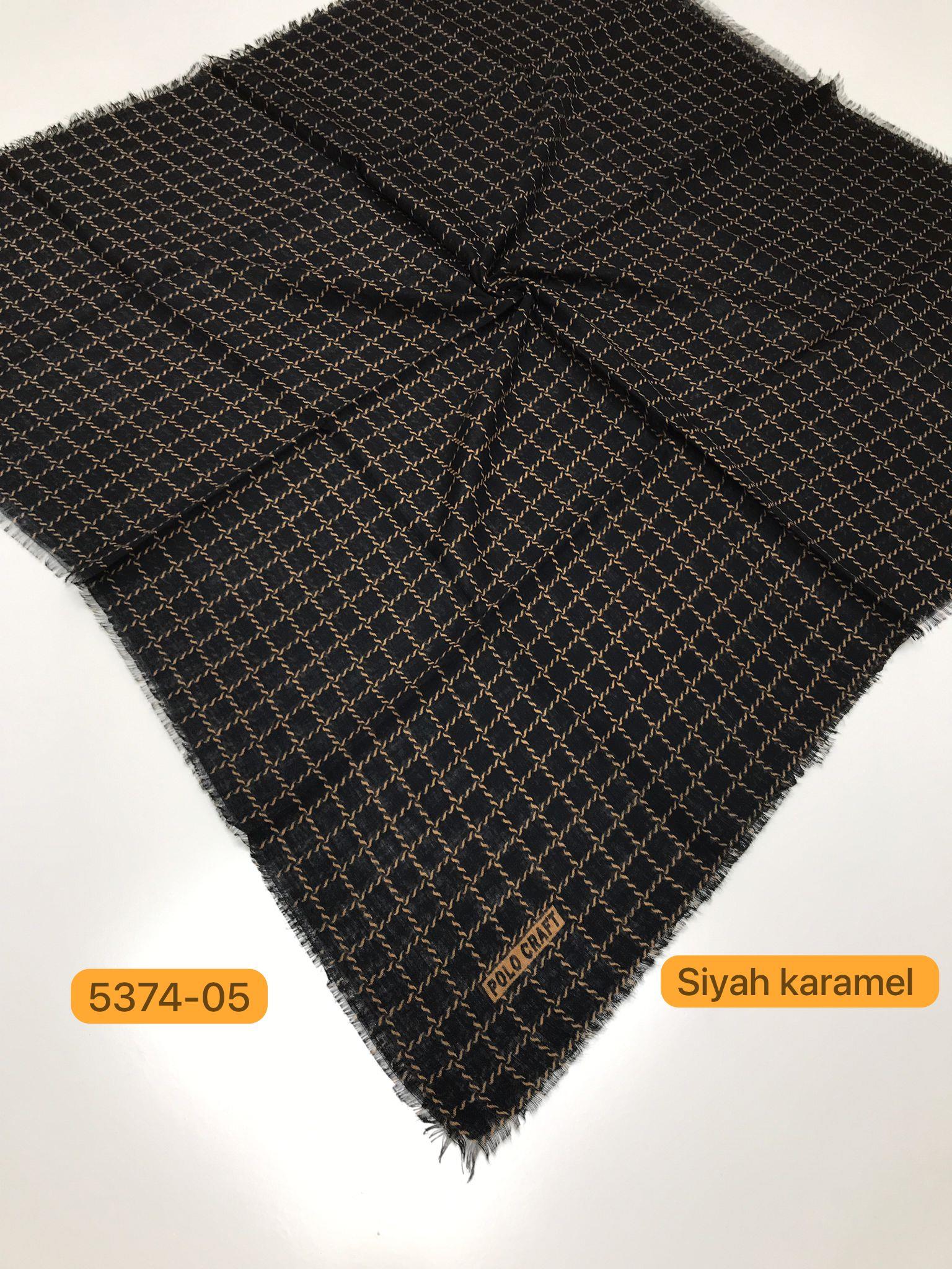 5374 Flamlı  Pamuk Eşarp