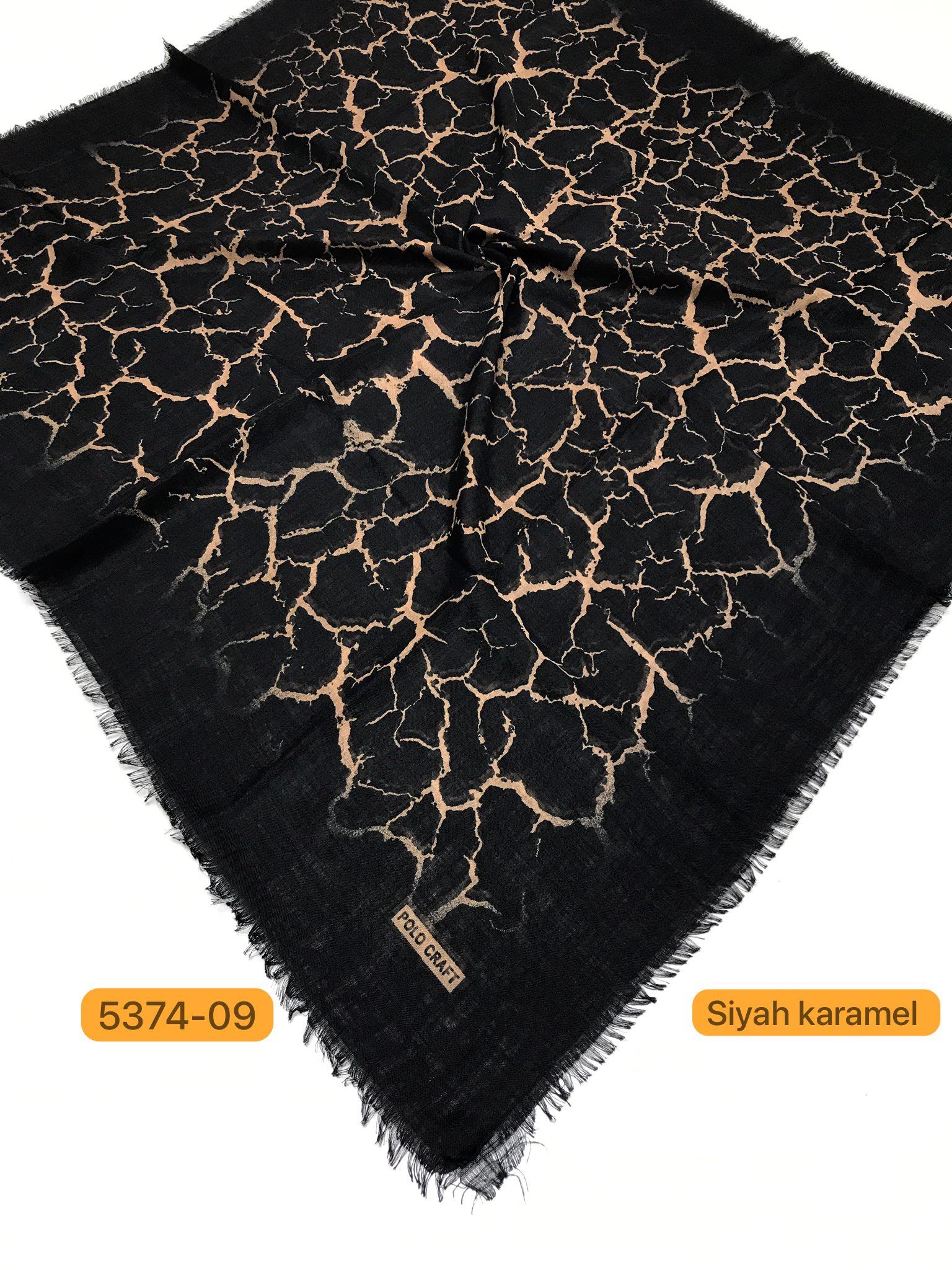 5374 Flamlı  Pamuk Eşarp