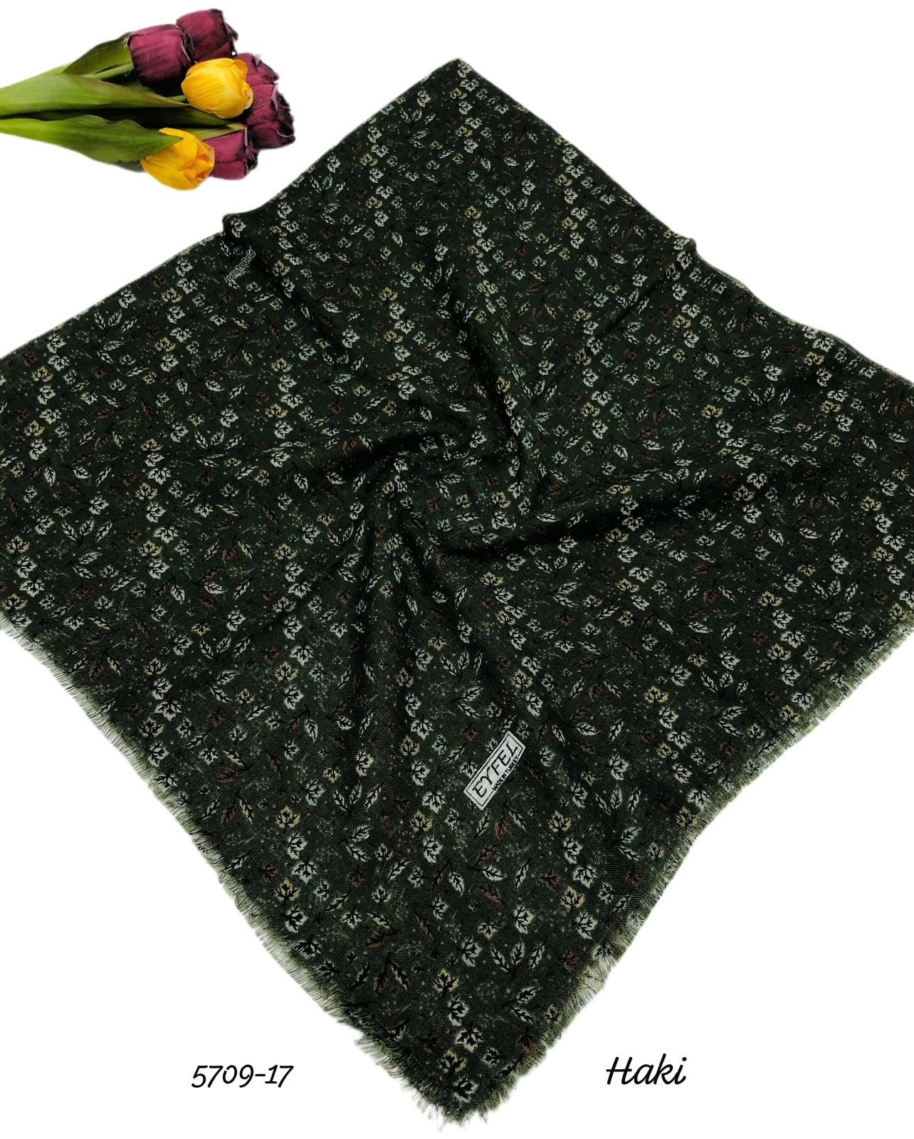 5709 Flamlı Pamuk Eşarp