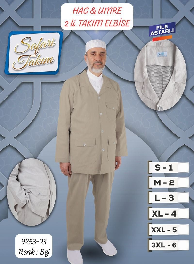 9253 2' li Takım Elbise Hac & Umre