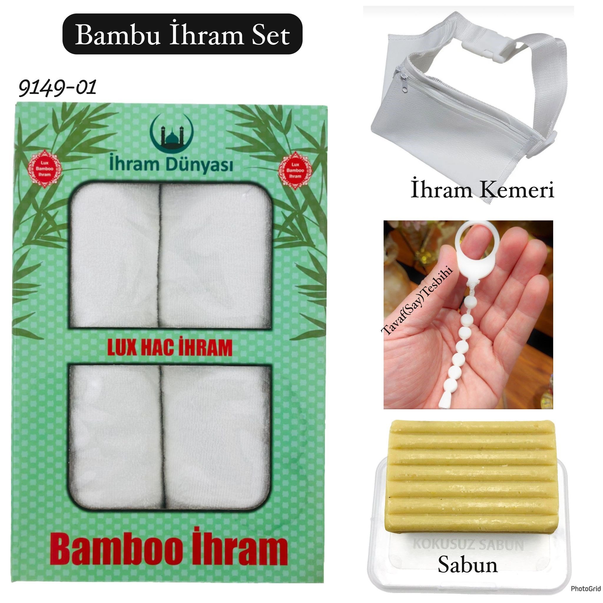 9149 Bambu İhram Set