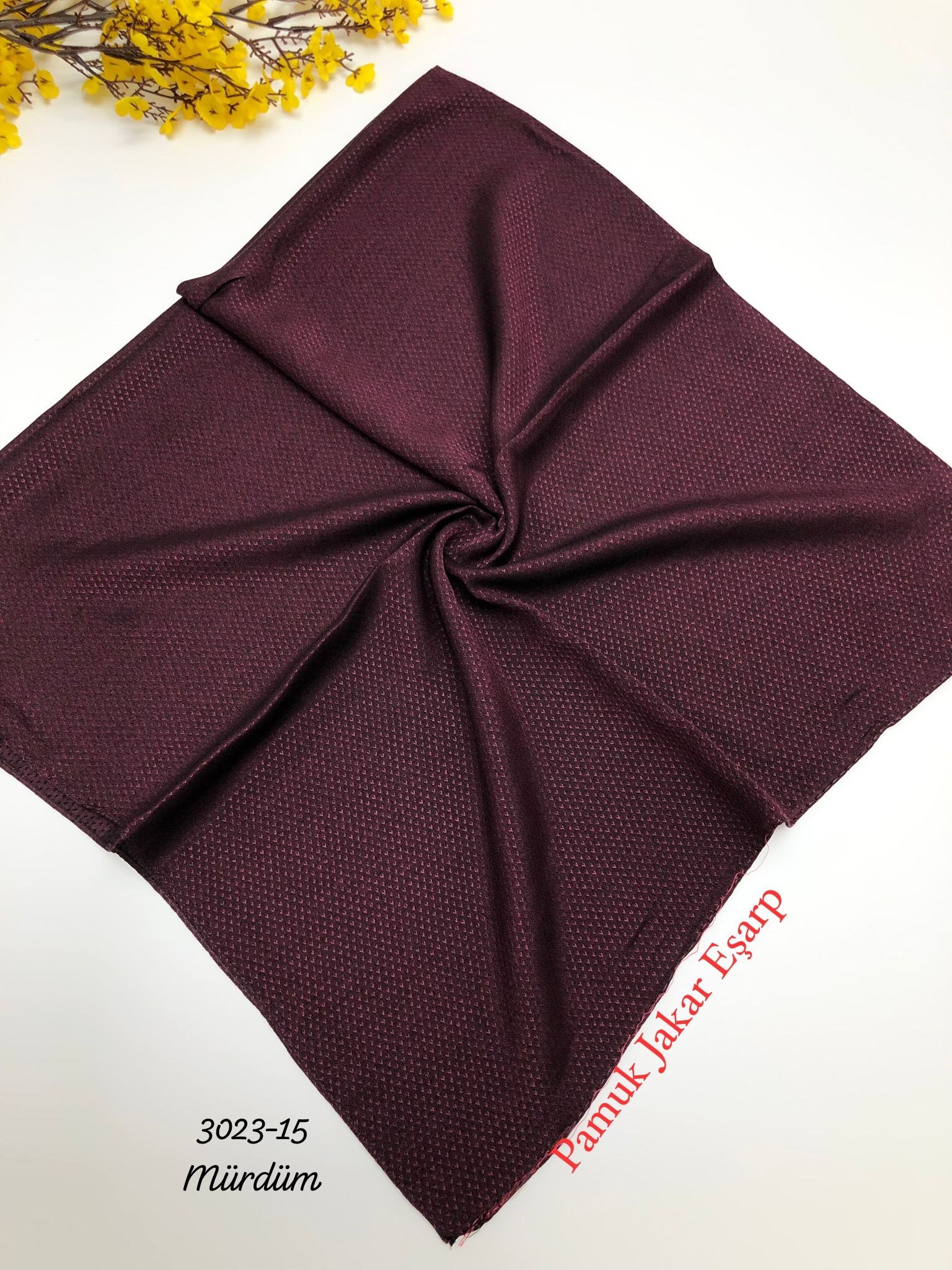 3023 Pamuk Jakar Eşarp