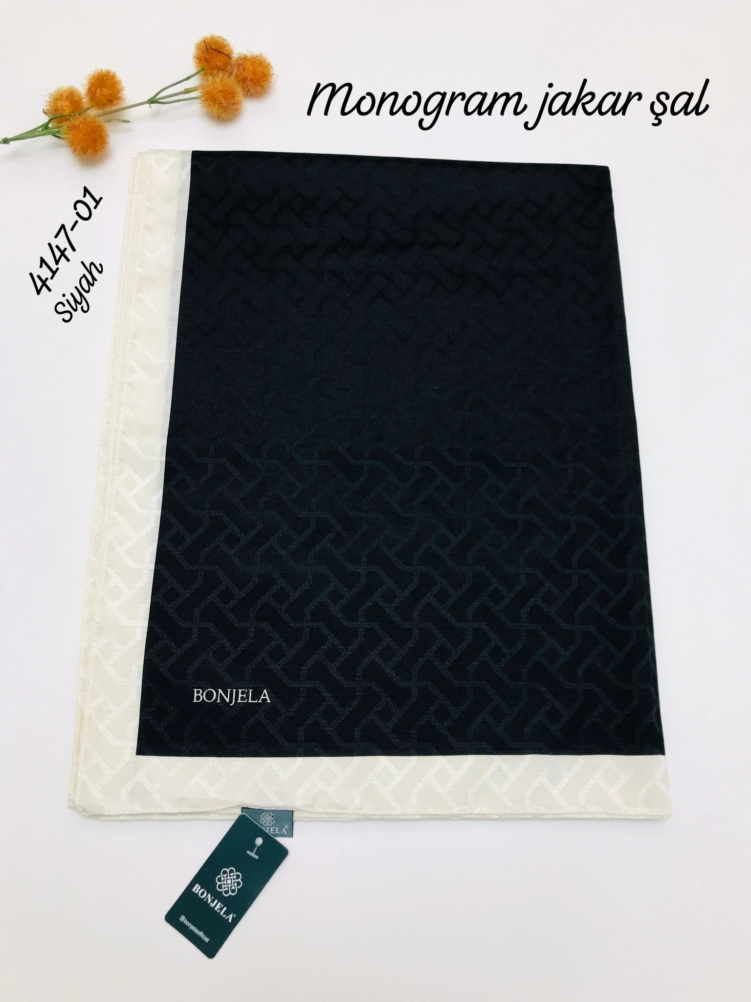 4147 Monogram Jakar Şal