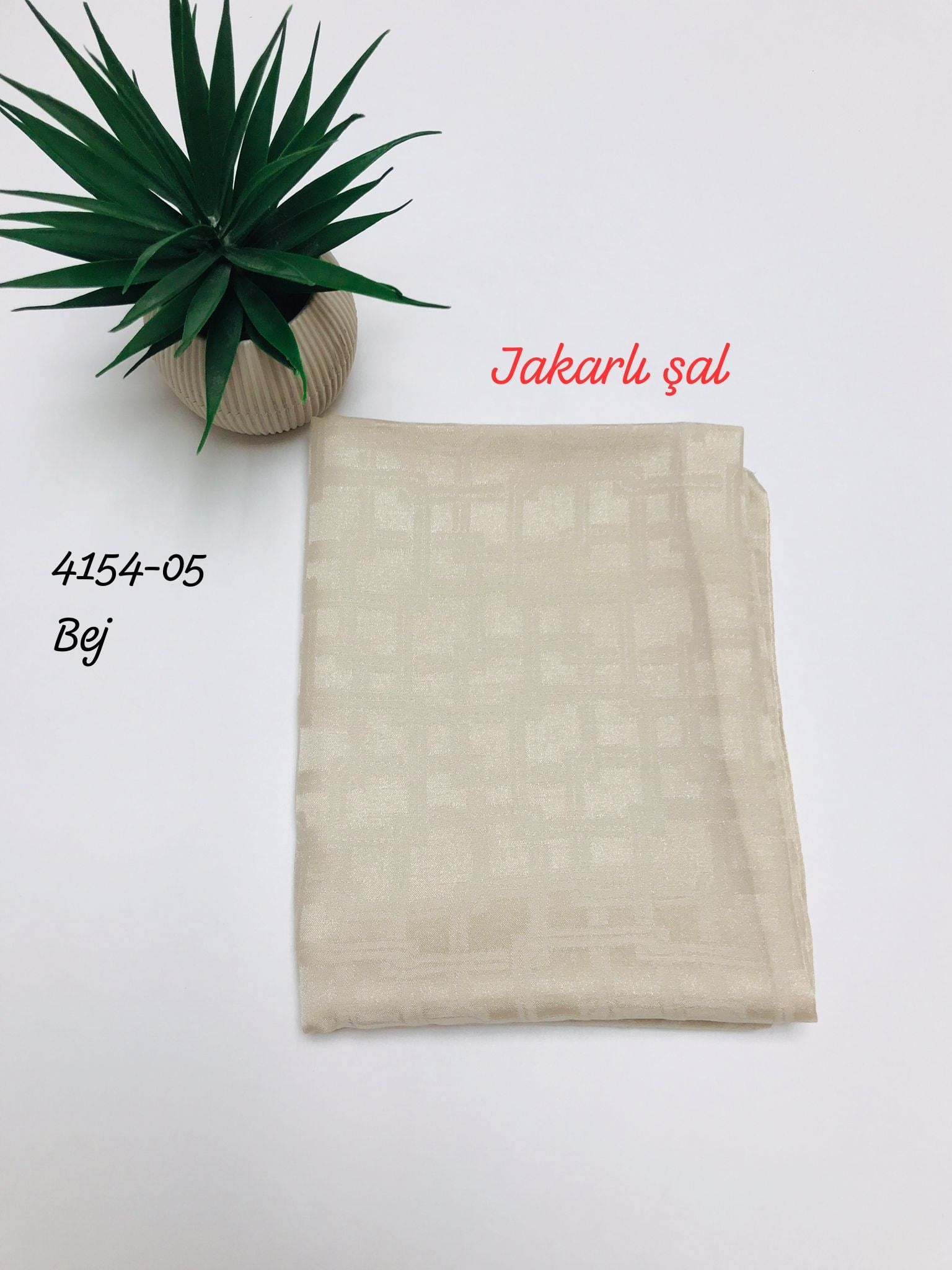 4154 Jakarlı Şal