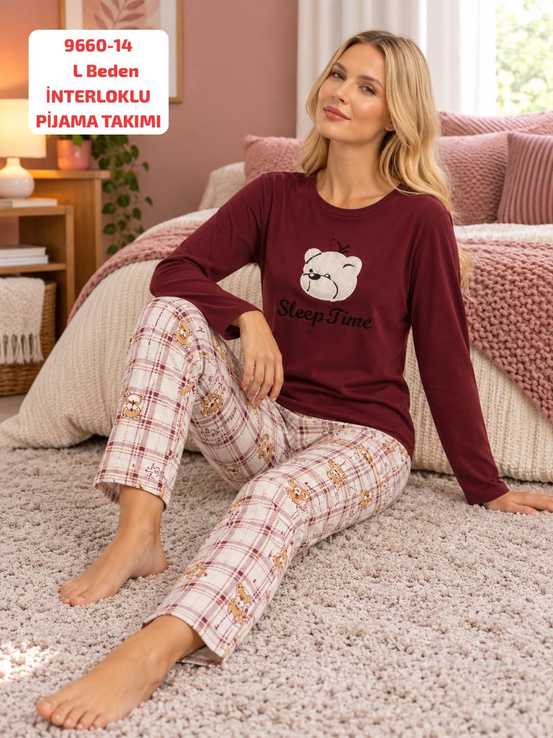 İnterlok Pijama Takımı