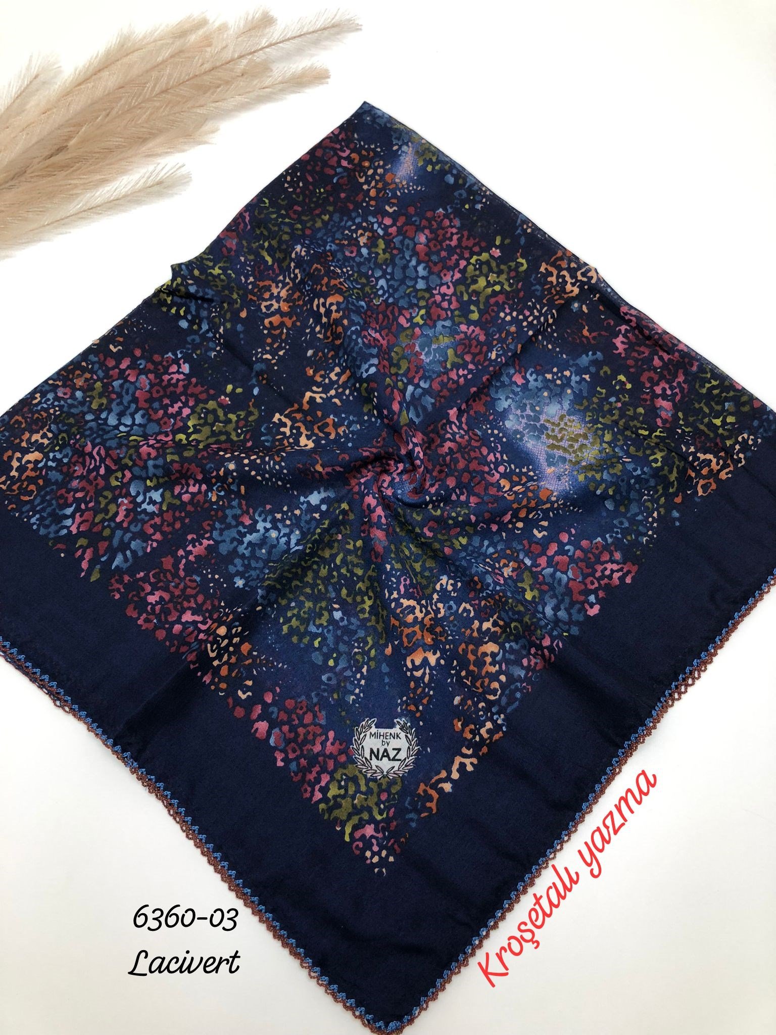 6360 Kenar Kroşetalı (Tığlı) Yazma