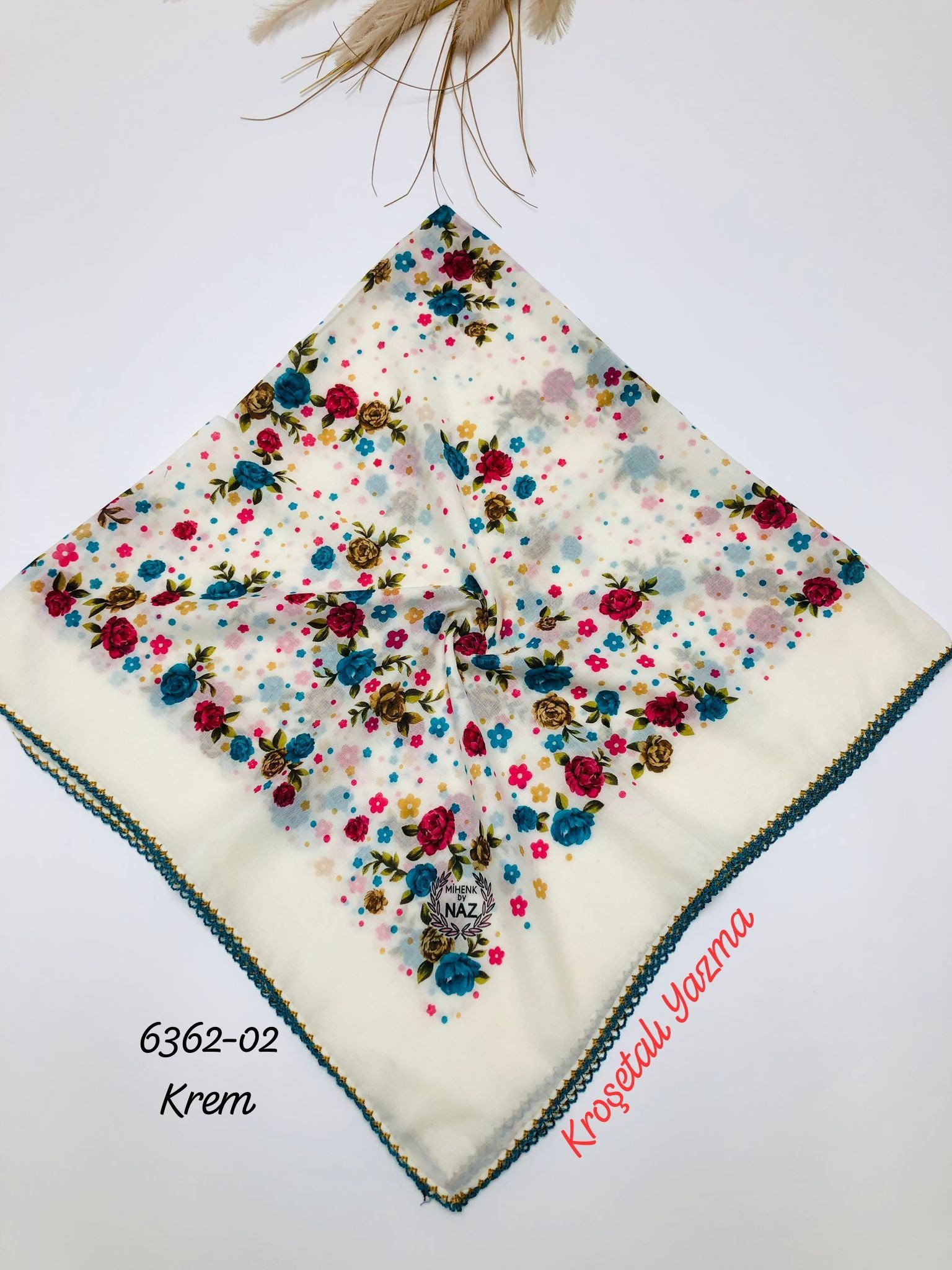 6362 Kenar Kroşetalı (Tığlı) Yazma
