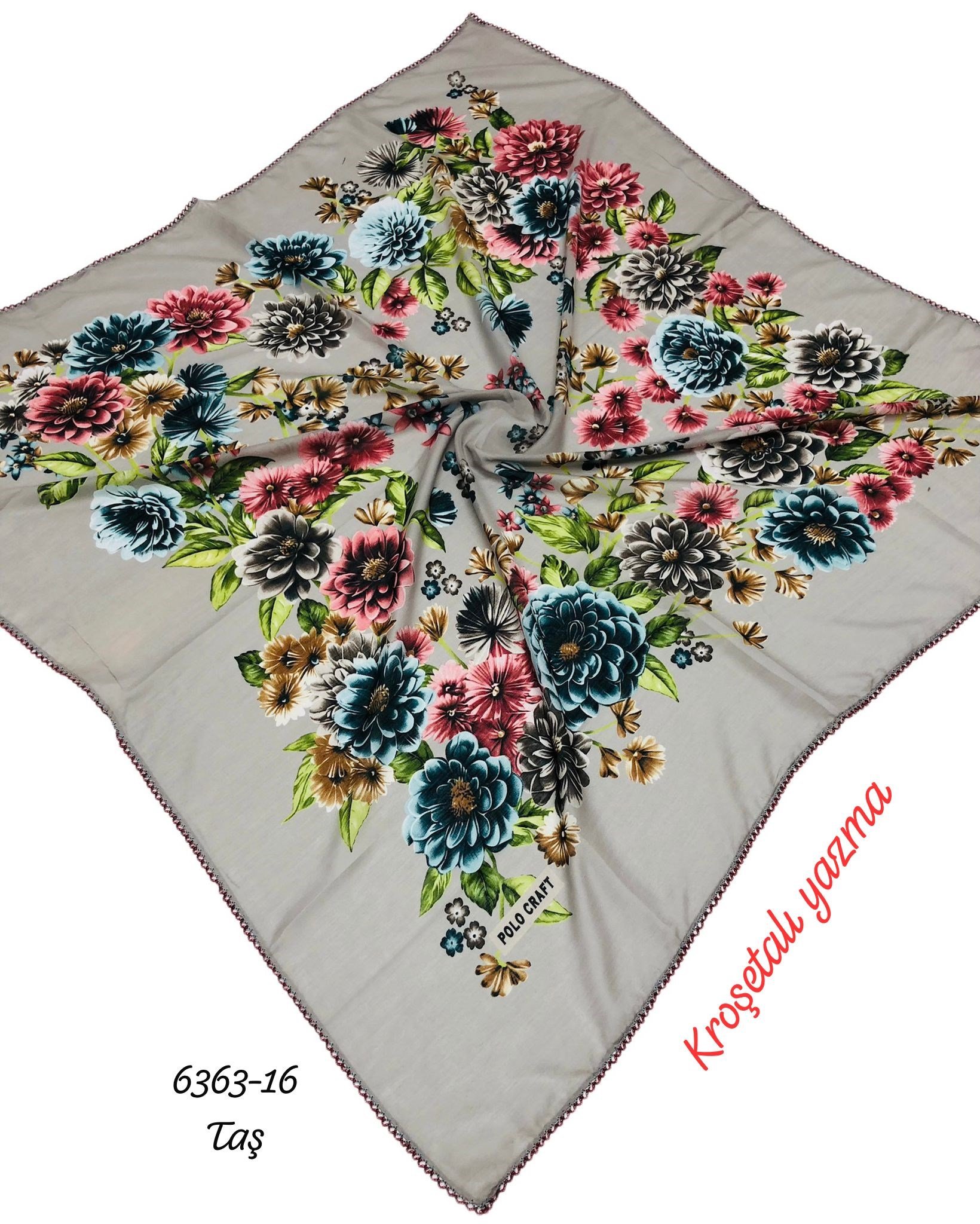 6363 Kroşetalı (Tığlı) Yazma