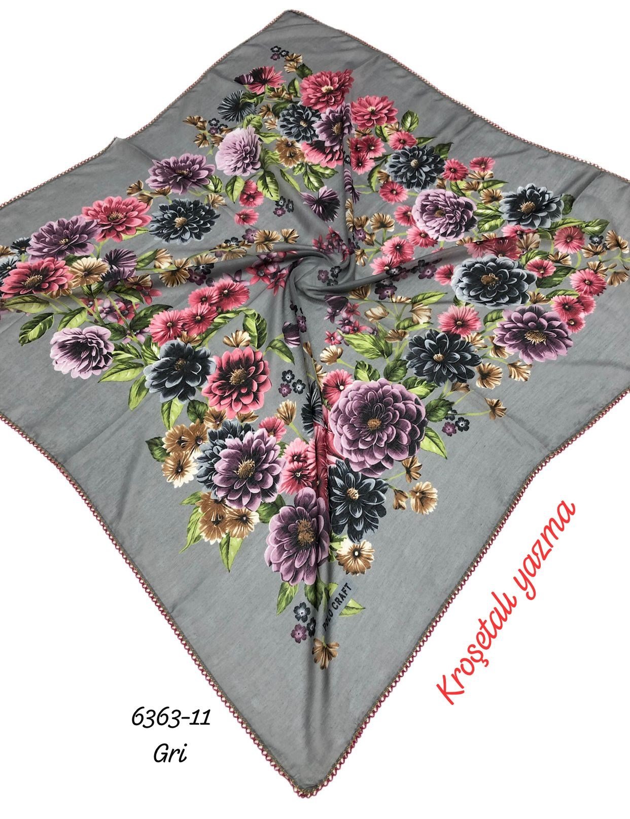 6363 Kroşetalı (Tığlı) Yazma