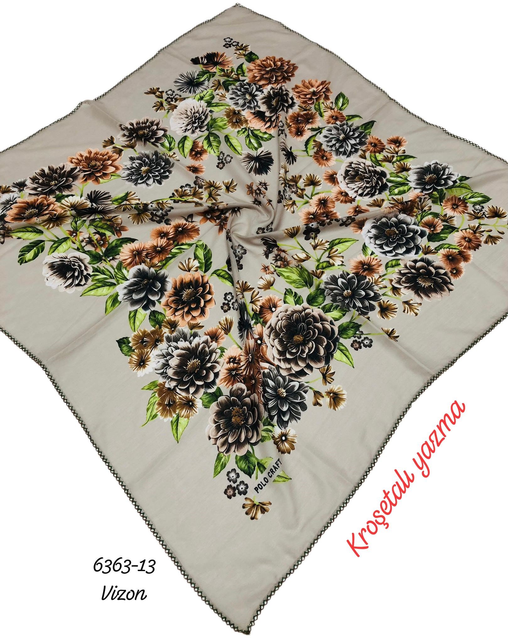 6363 Kroşetalı (Tığlı) Yazma