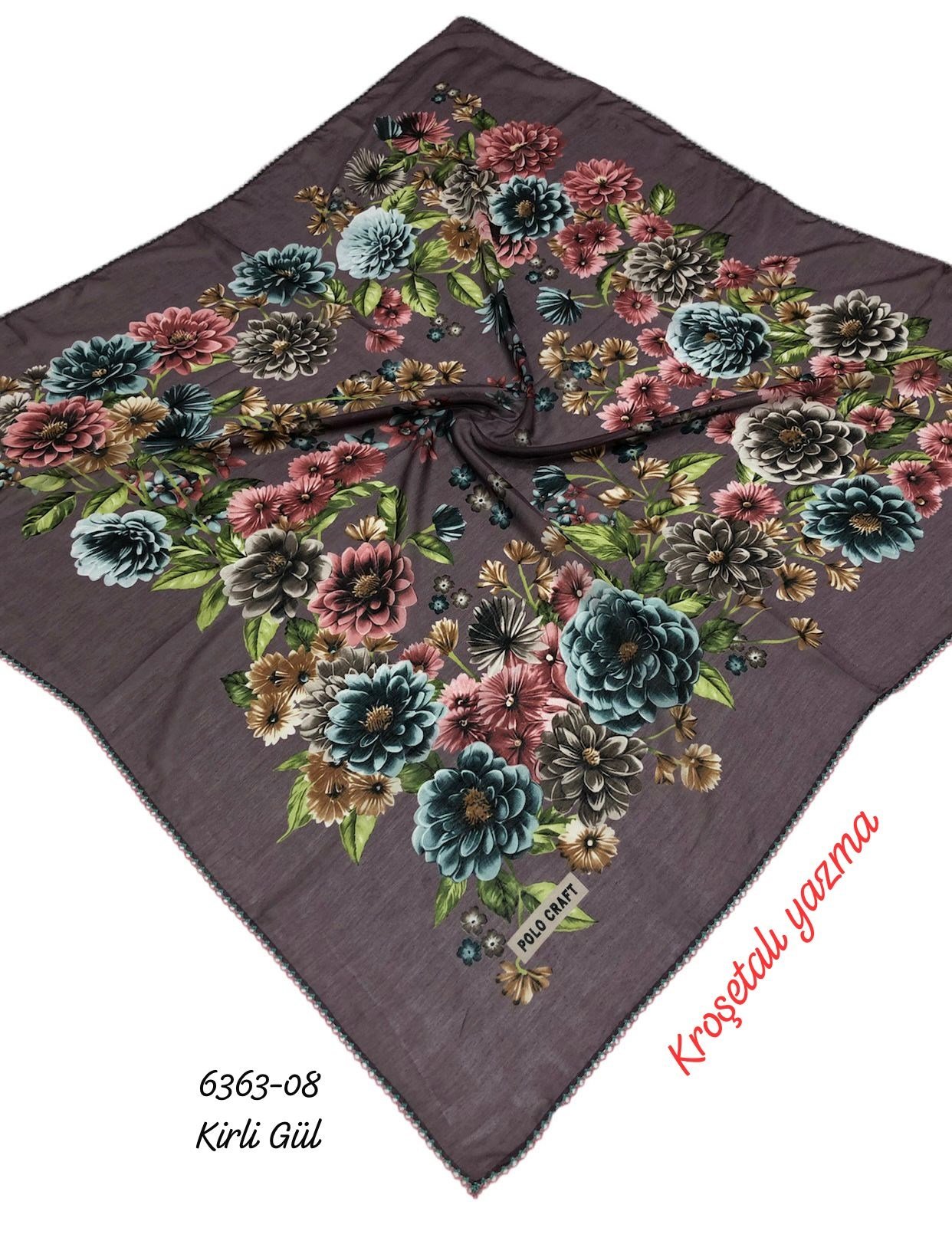 6363 Kroşetalı (Tığlı) Yazma