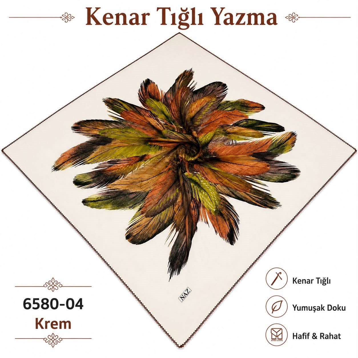 Kenar Tığlı Yazma