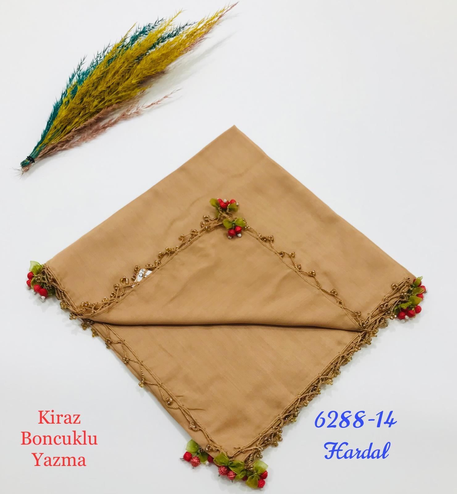 6288 Kiraz Boncuklu Yazma