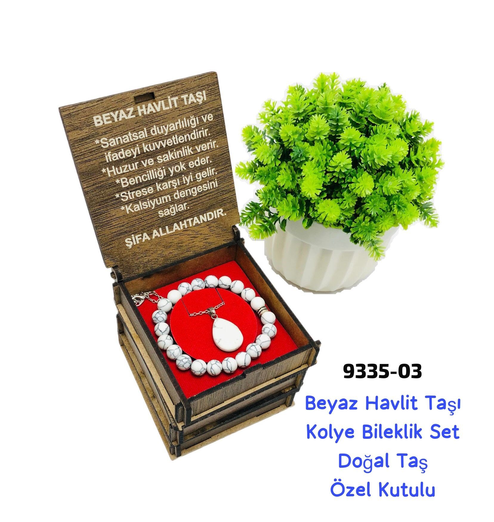 9335 Akik Taşı Kolye Bileklik Set
