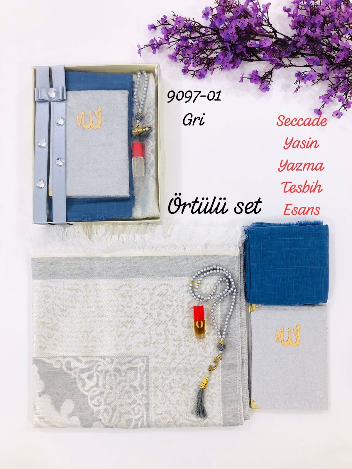 9097 Örtülü Set