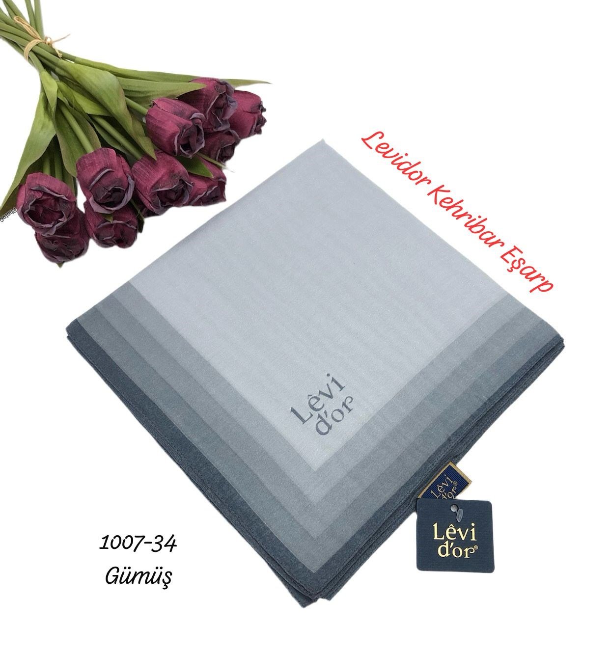 1007 Levidor Kehribar Eşarp