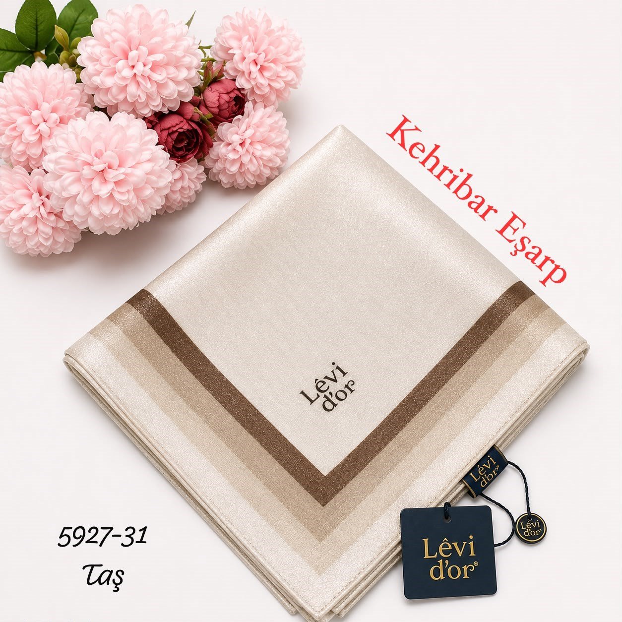 Levidor Kehribar Eşarp