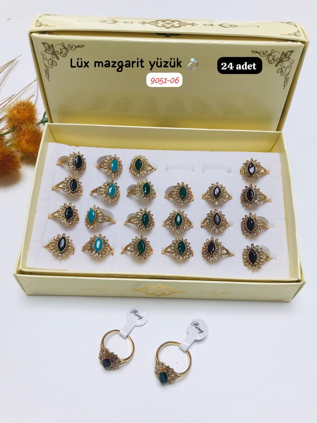 9051 Lüx Mazgarit Yüzük