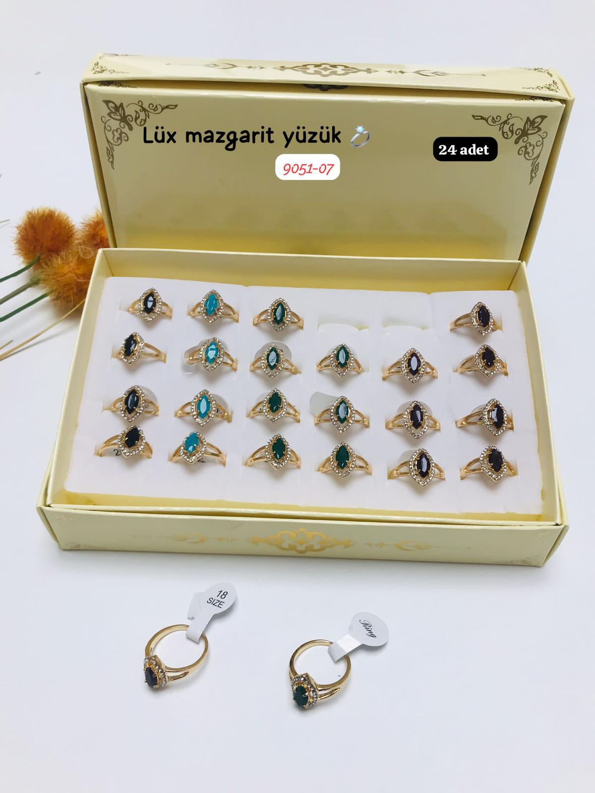 9051 Lüx Mazgarit Yüzük