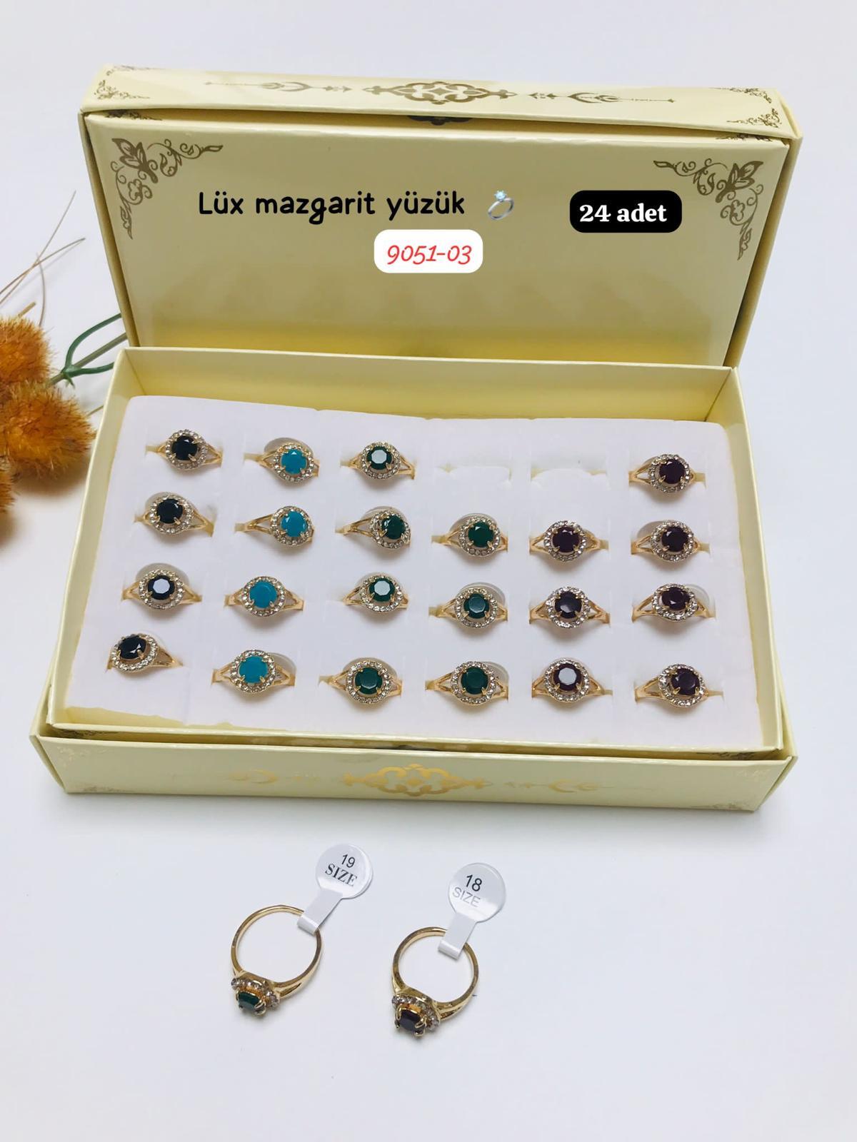9051 Lüx Mazgarit Yüzük