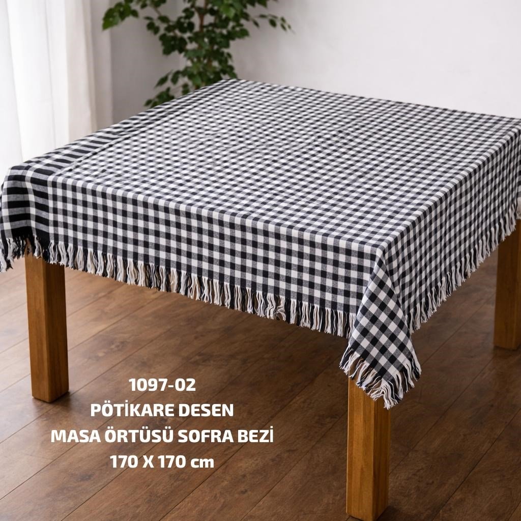 Masa Örtüsü Sofra Bezi Potikare Desen