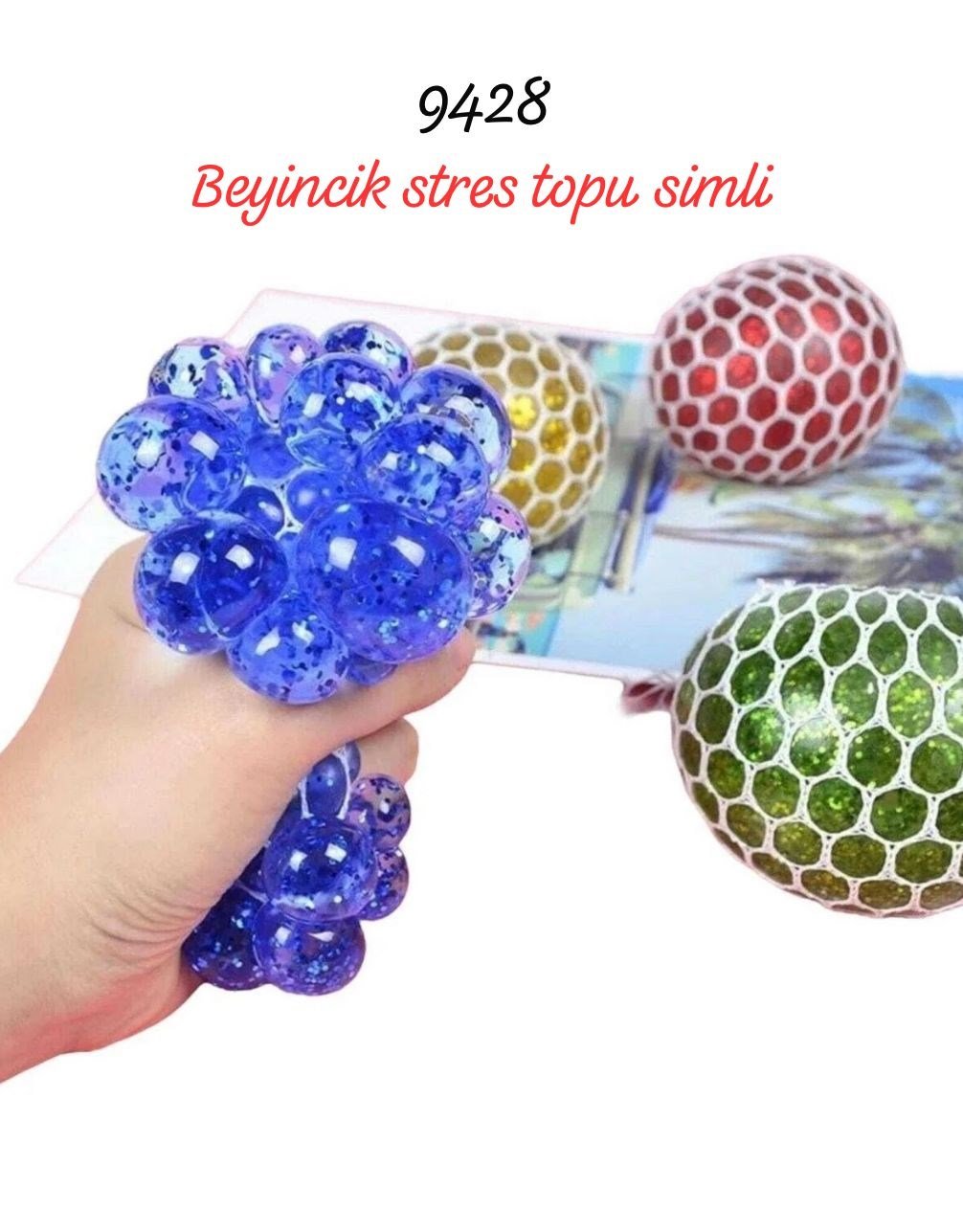 Beyincik Stres Topu Simli