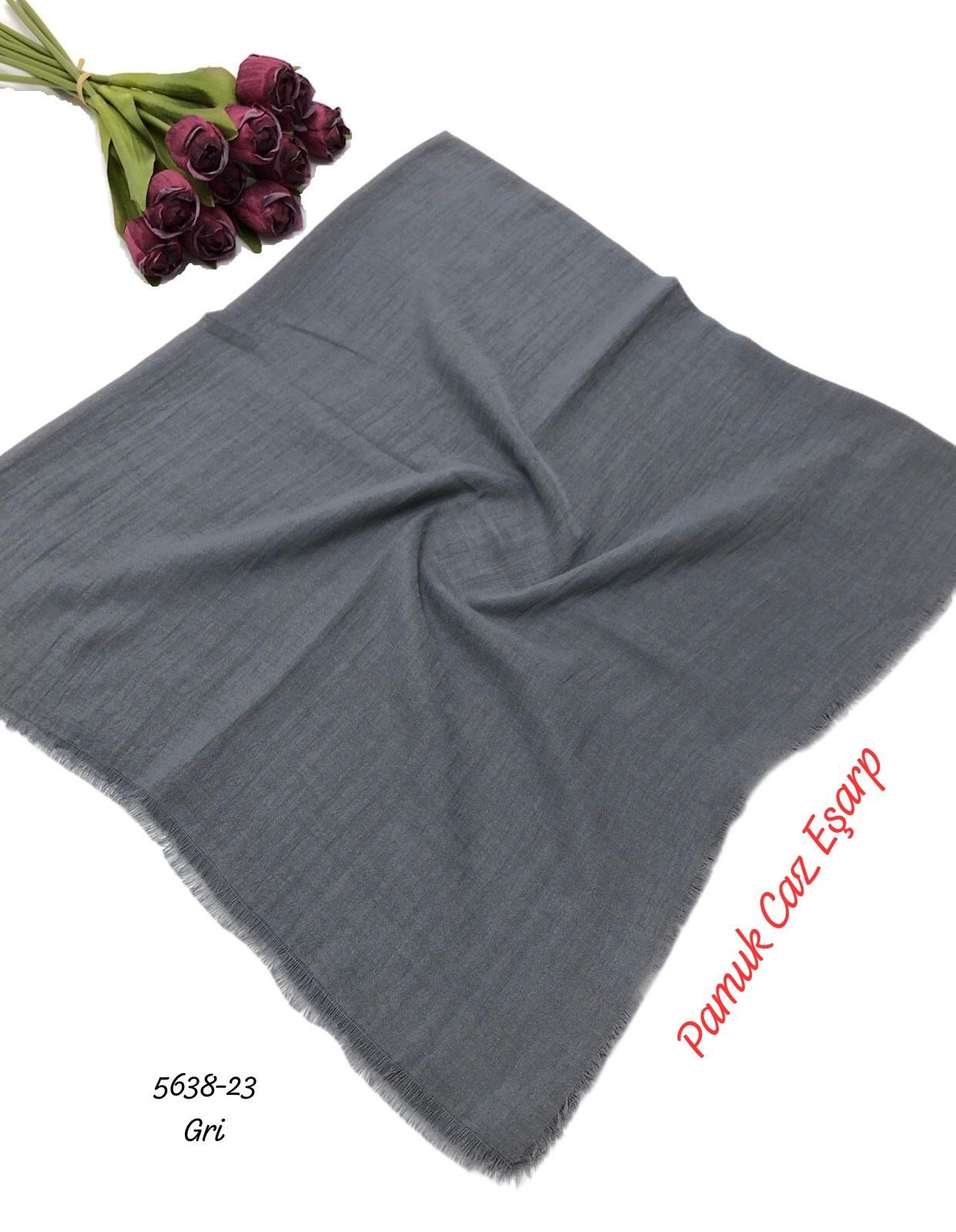 5638 Pamuk Caz Eşarp