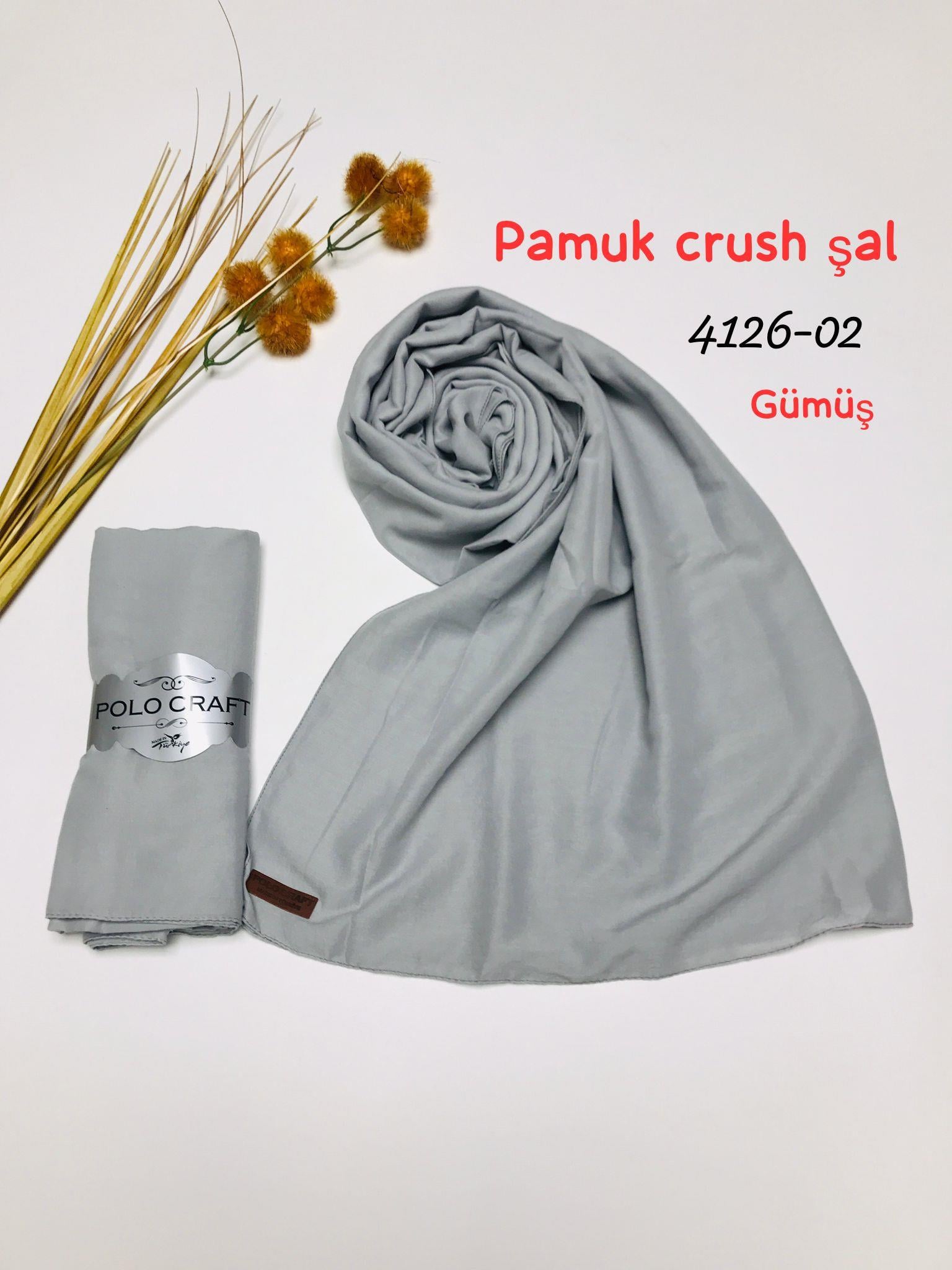 4126 Pamuk Crush Şal