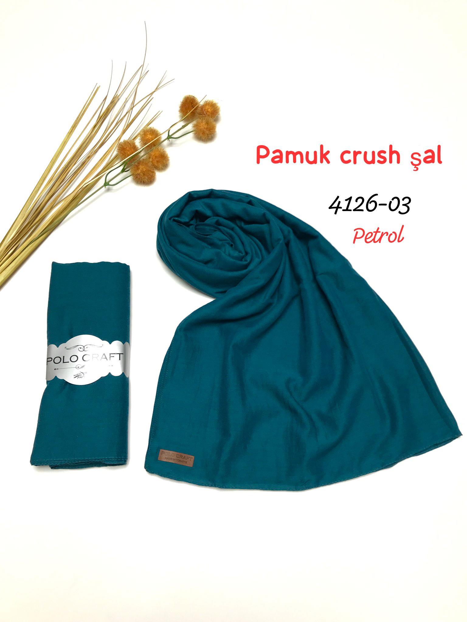 4126 Pamuk Crush Şal