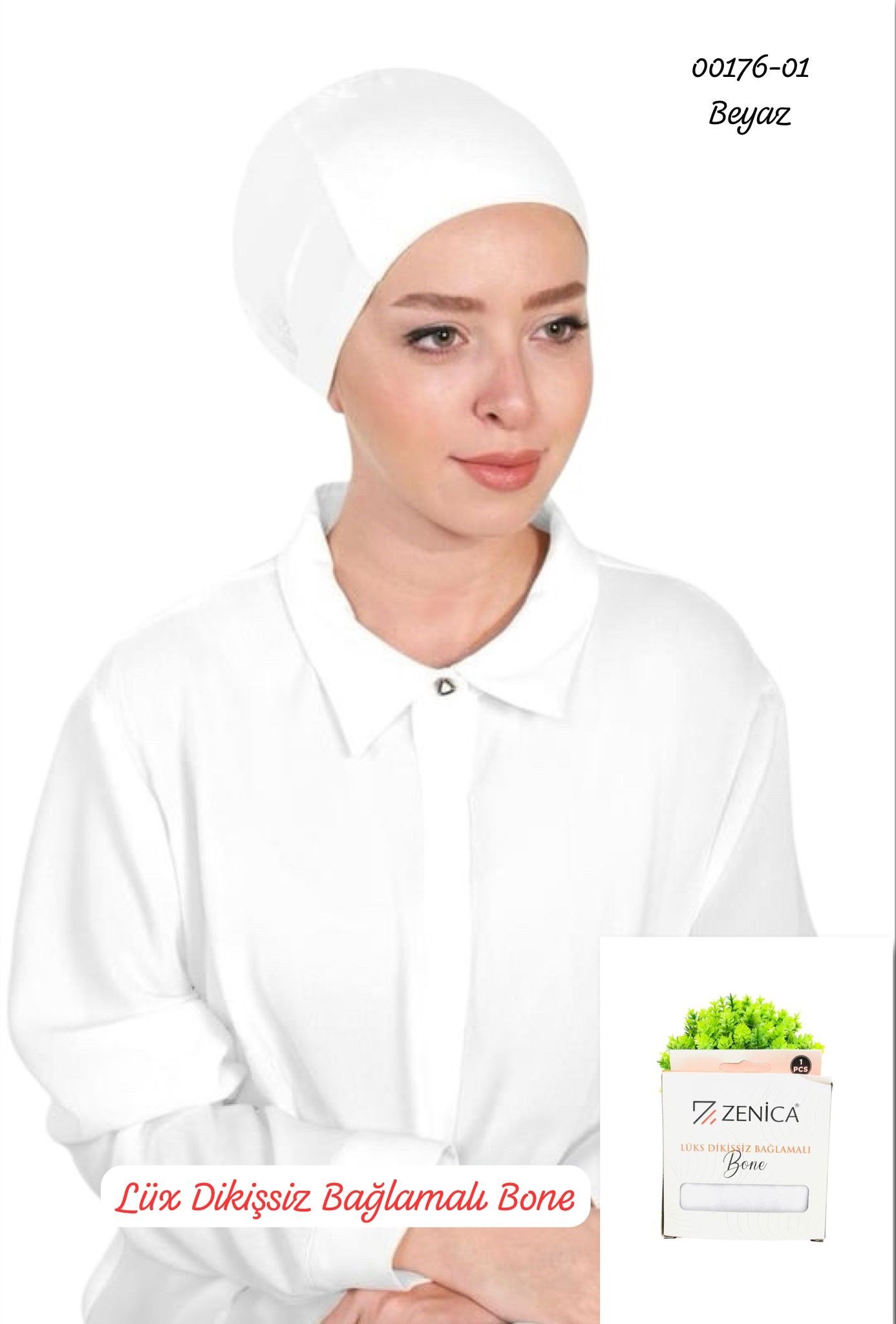 00176 Zenıca Lüks Dikişsiz Bağlamalı Bone