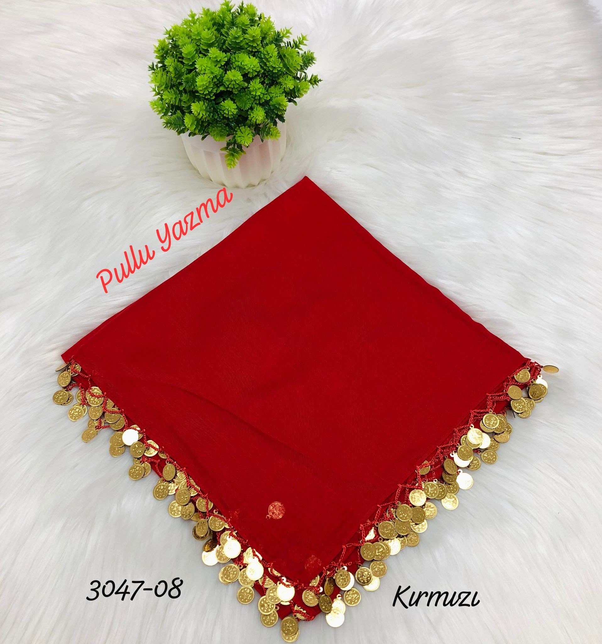 3047 Pleksi Pullu Yazma