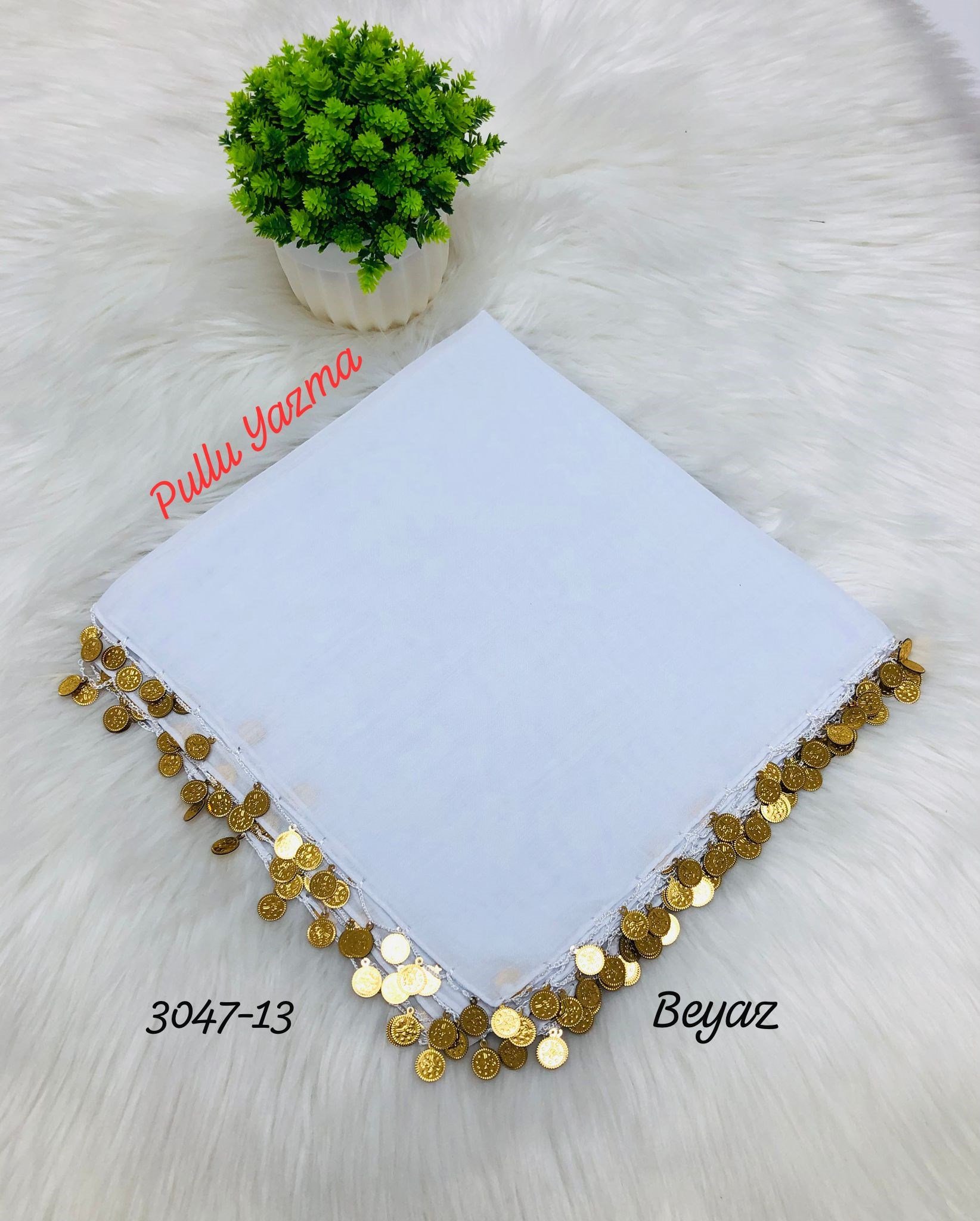 3047 Pleksi Pullu Yazma