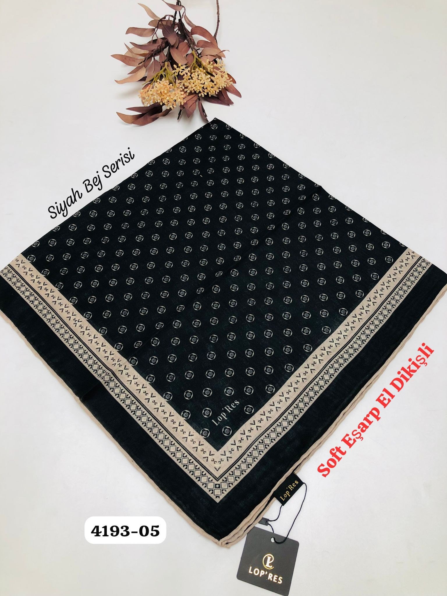 4193 Lop'Res Soft Eşarp