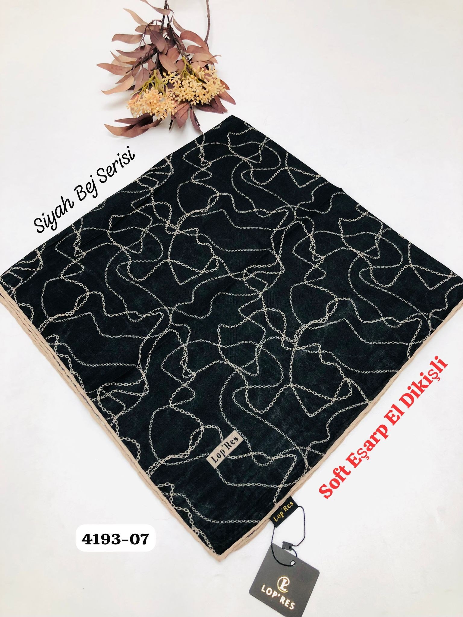 4193 Lop'Res Soft Eşarp