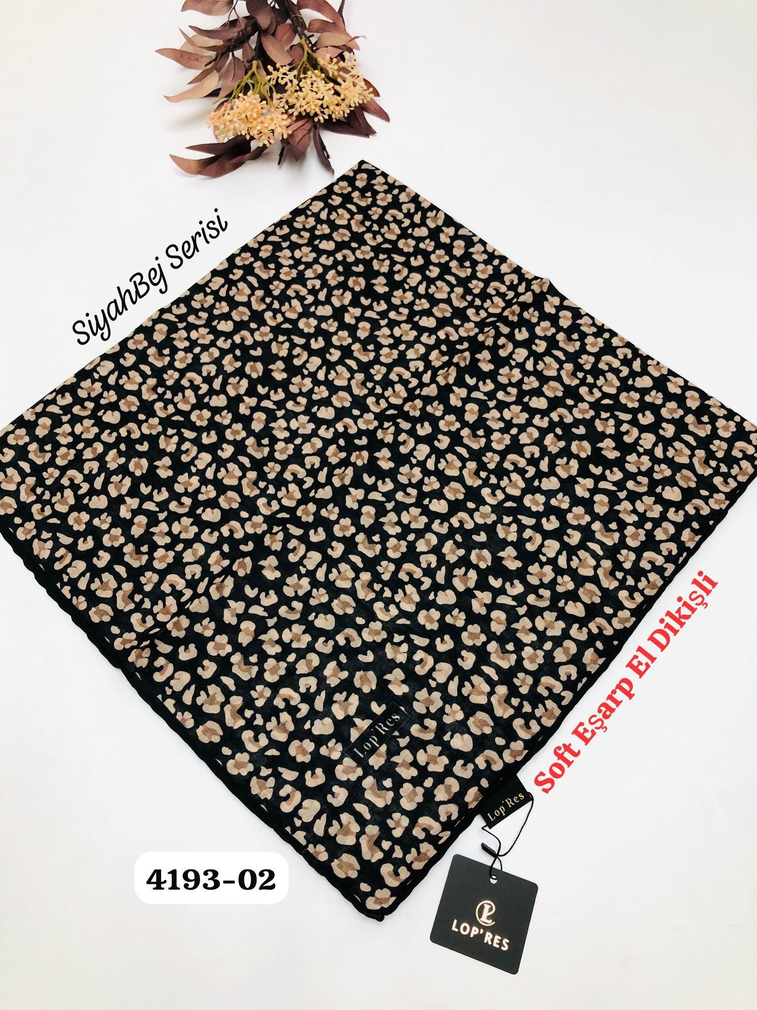 4193 Lop'Res Soft Eşarp