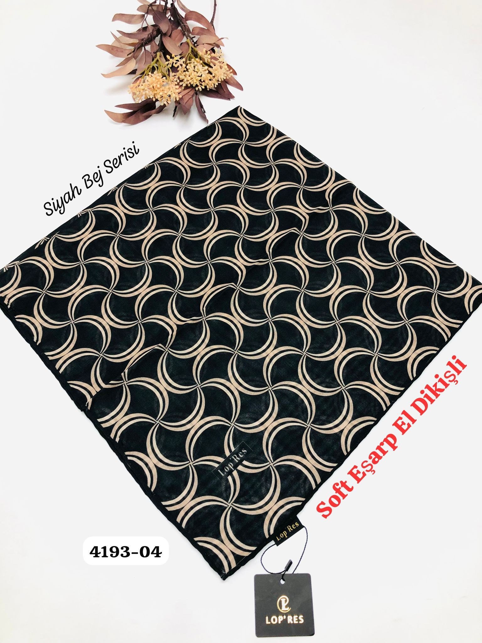 4193 Lop'Res Soft Eşarp