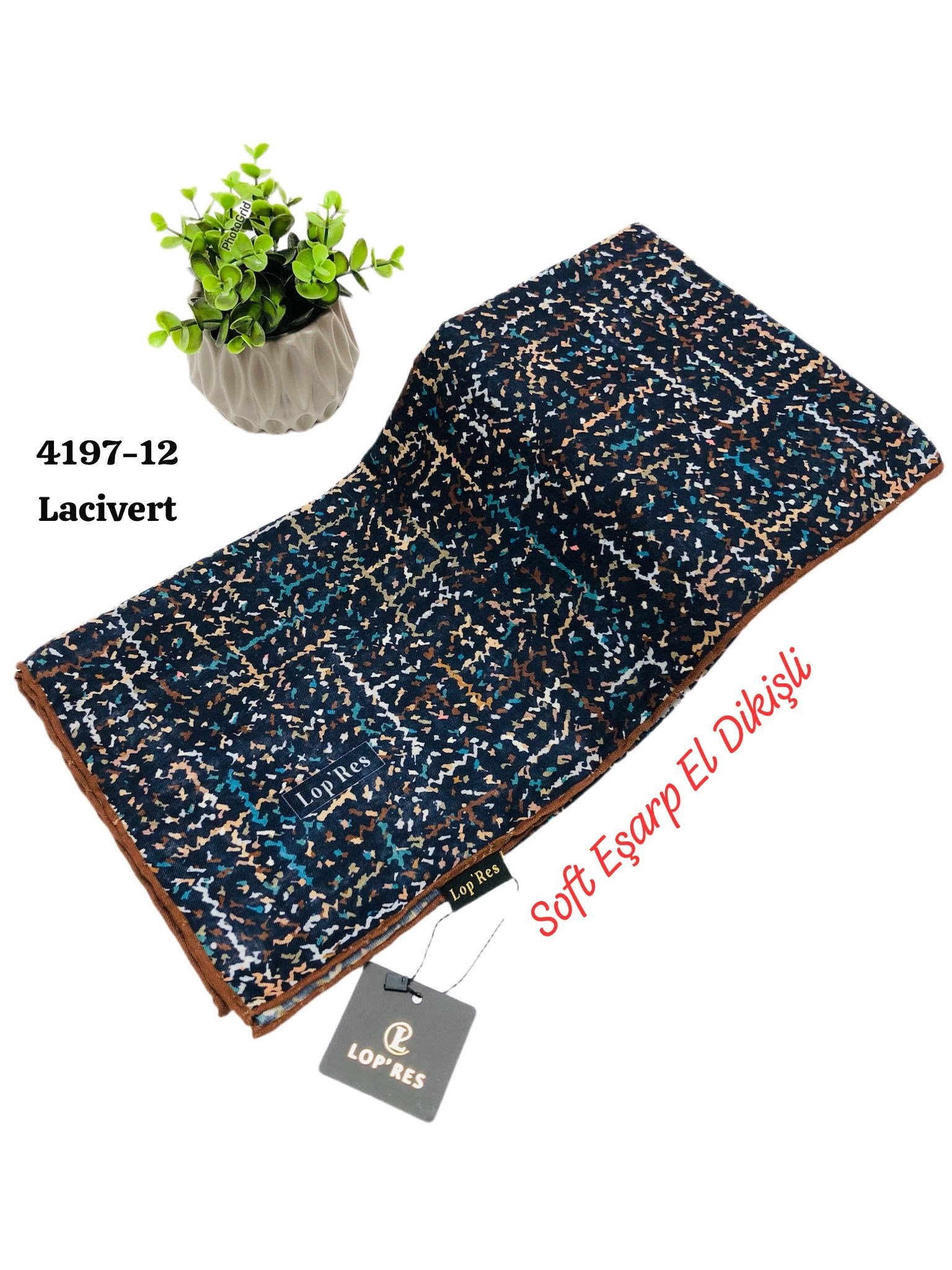 4197 Lop'Res Soft Eşarp