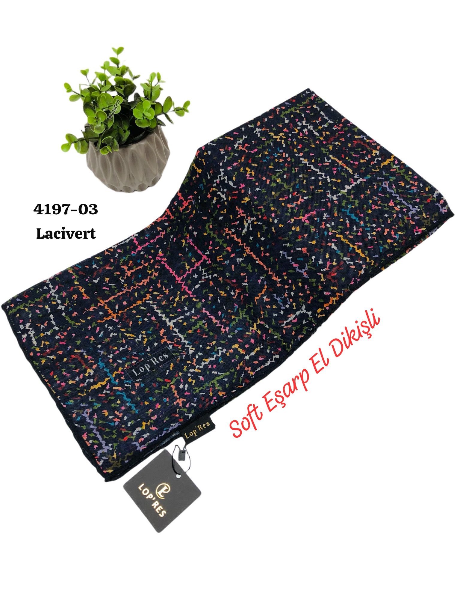 4197 Lop'Res Soft Eşarp