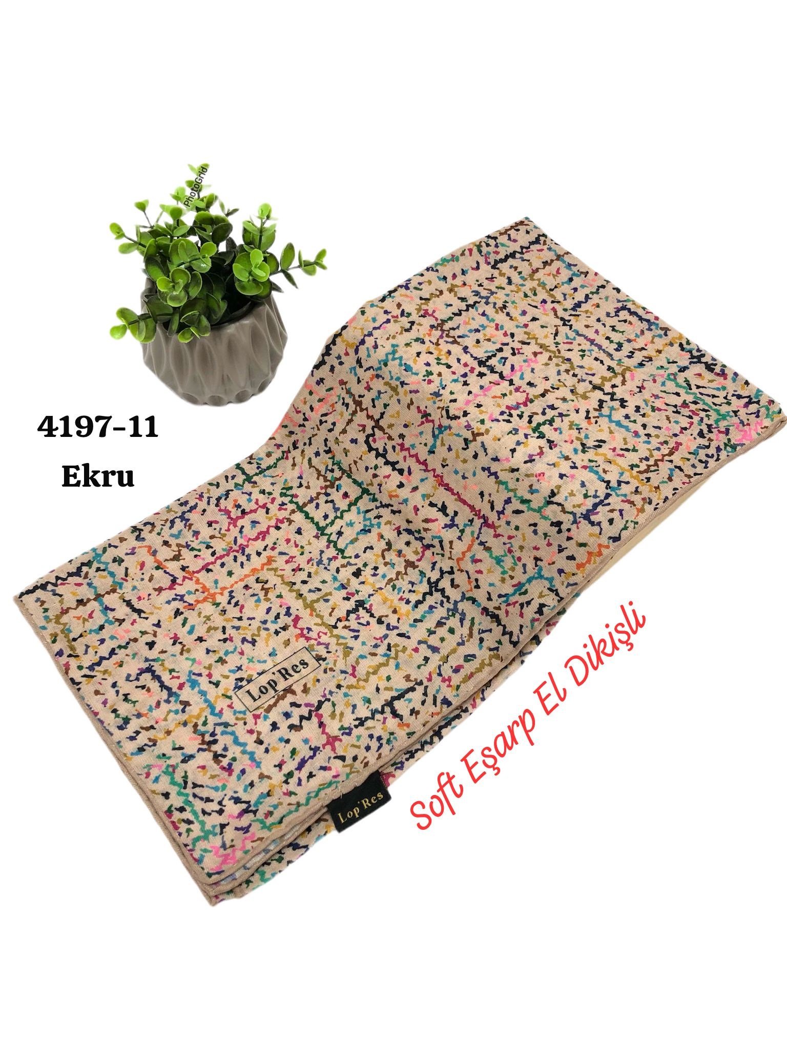 4197 Lop'Res Soft Eşarp