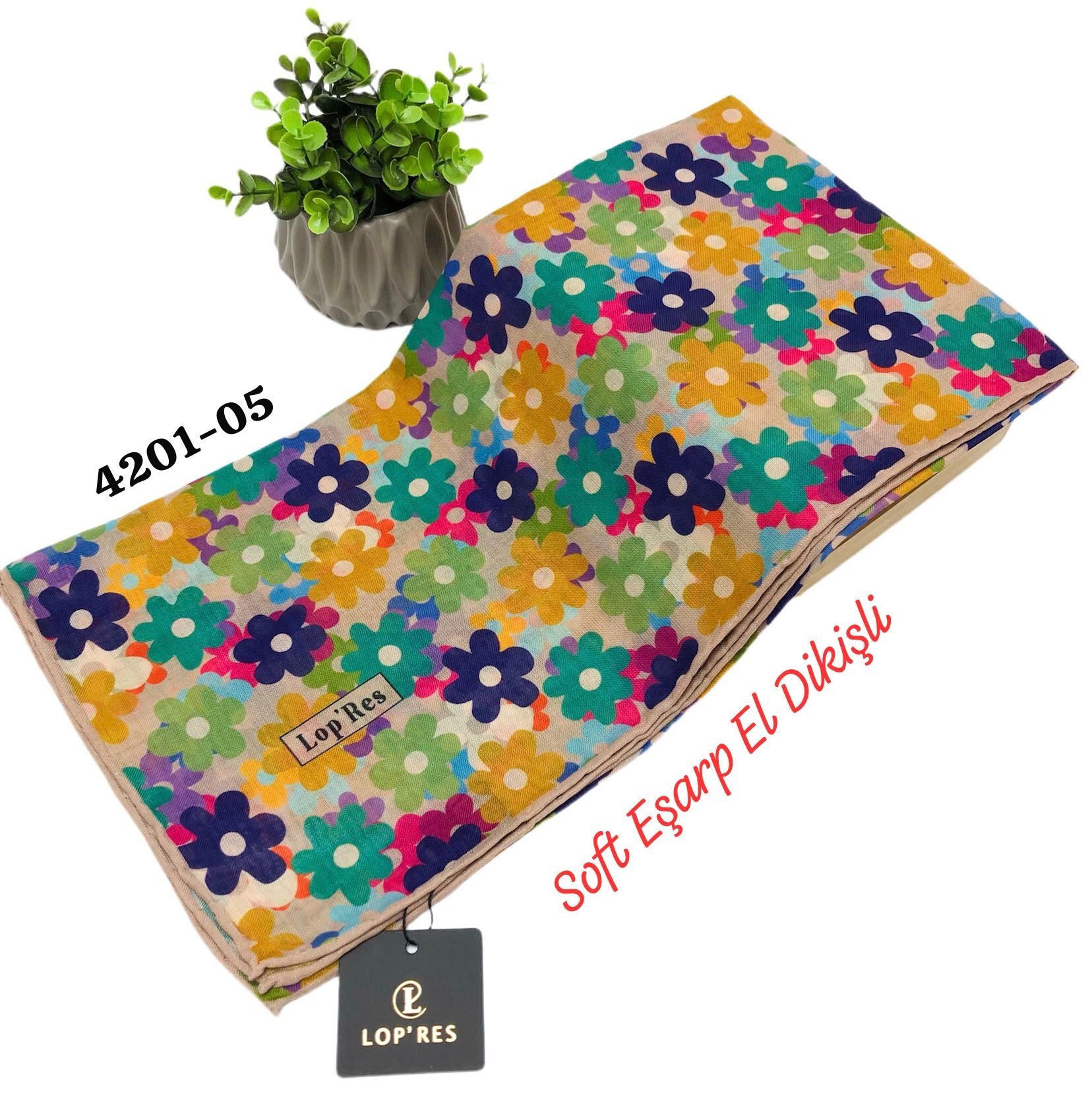4201 Lop'Res Soft Eşarp