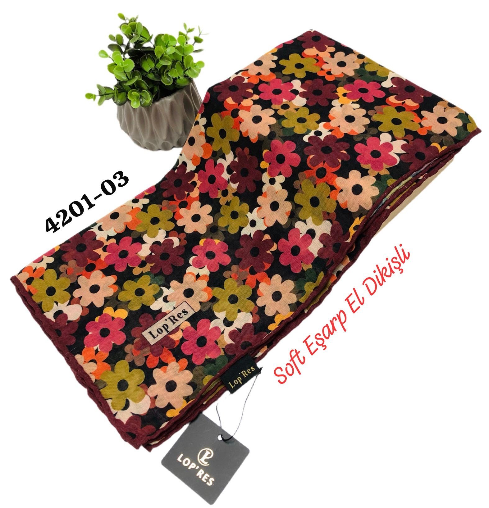 4201 Lop'Res Soft Eşarp