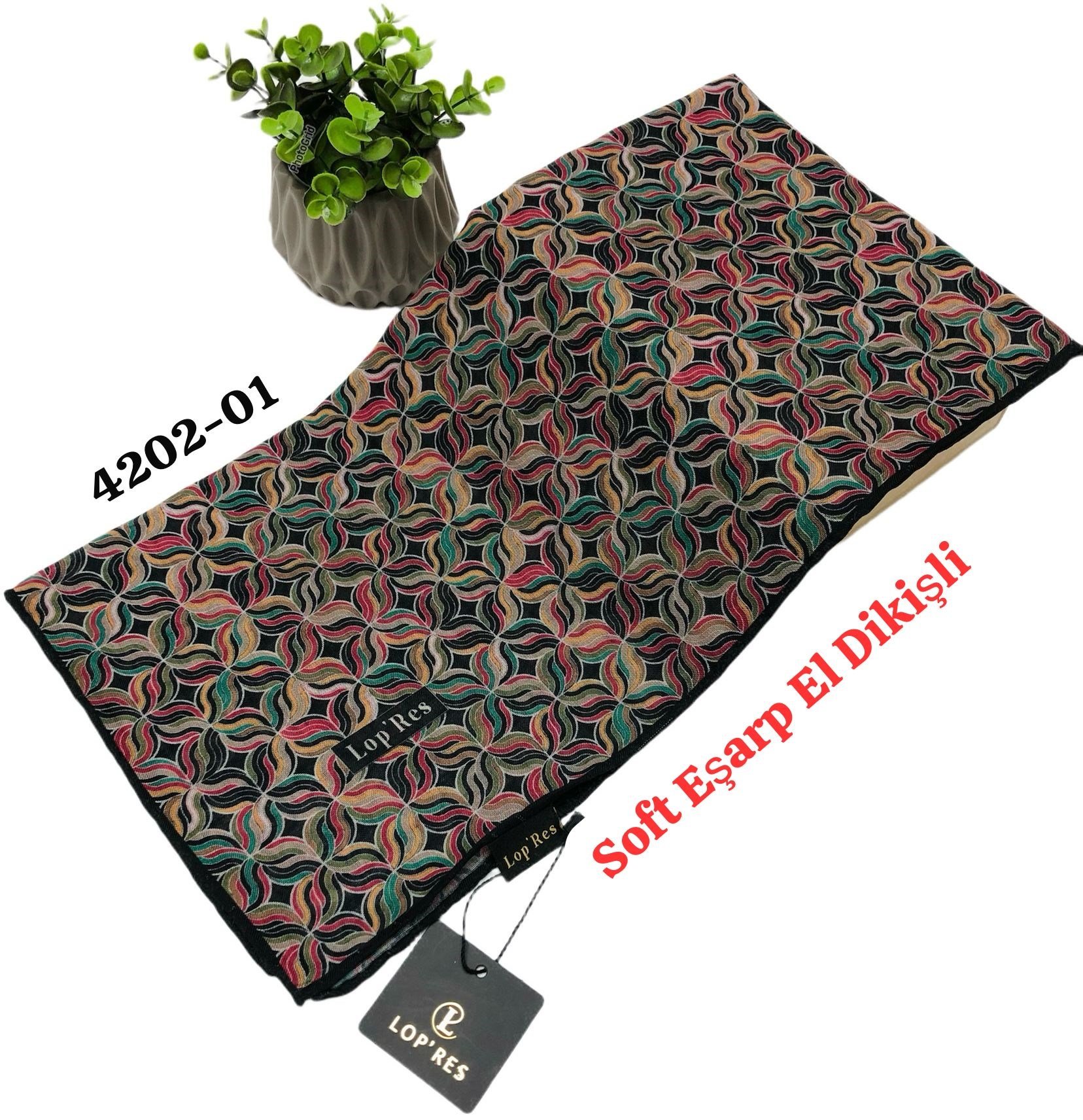 4202 Lop'Res Soft Eşarp