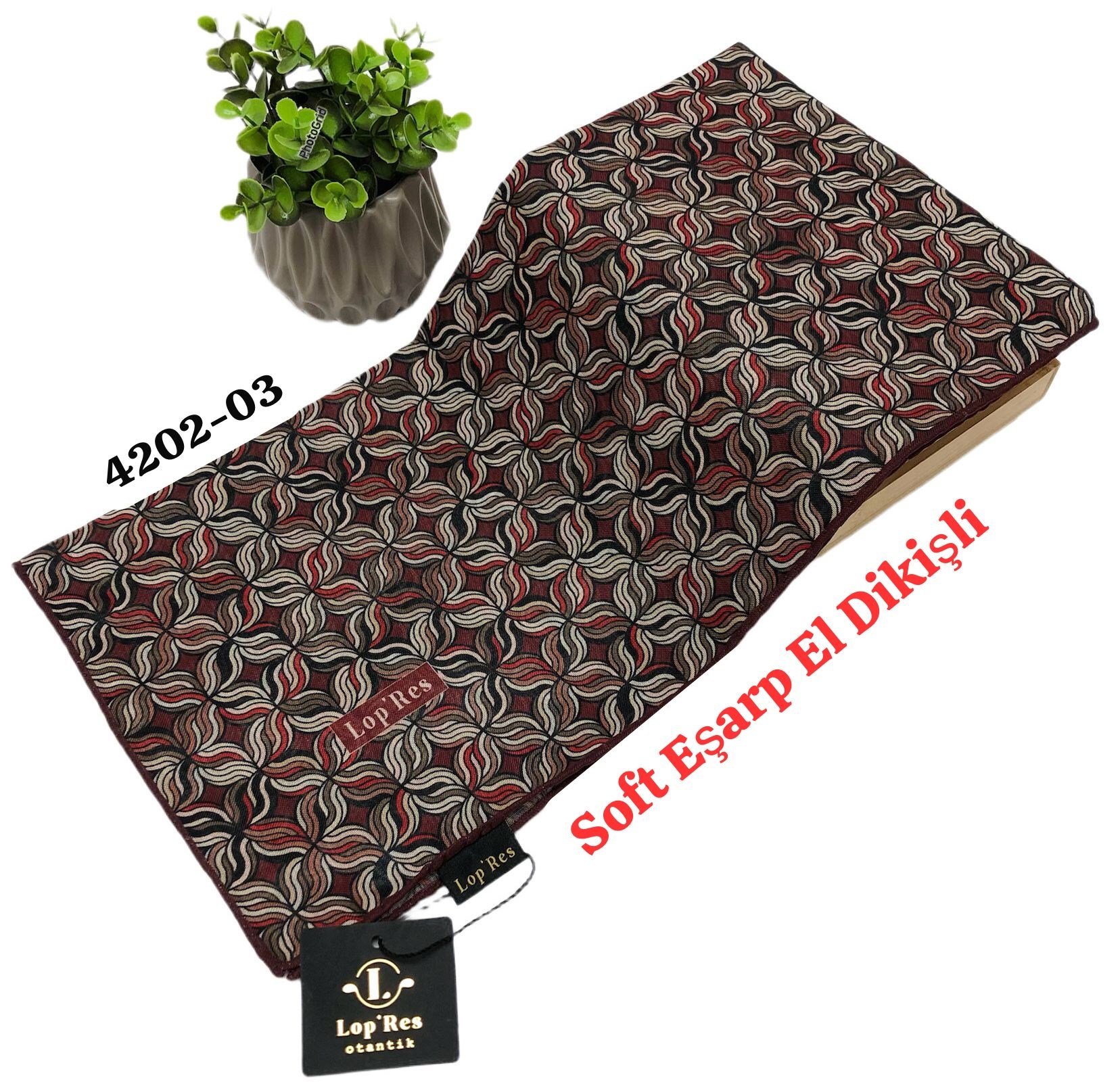 4202 Lop'Res Soft Eşarp