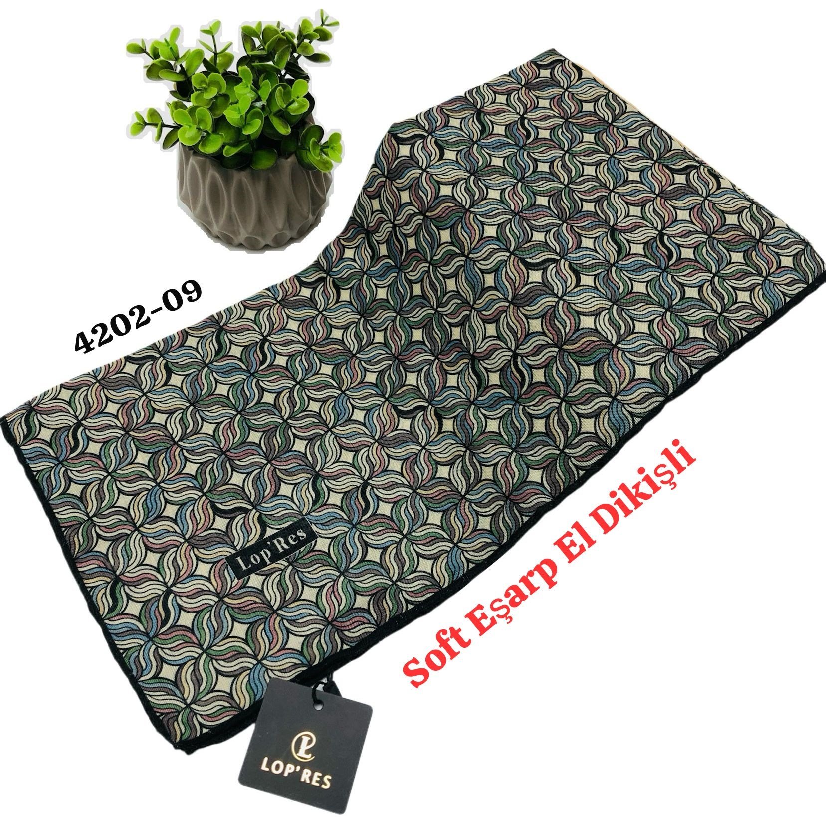 4202 Lop'Res Soft Eşarp