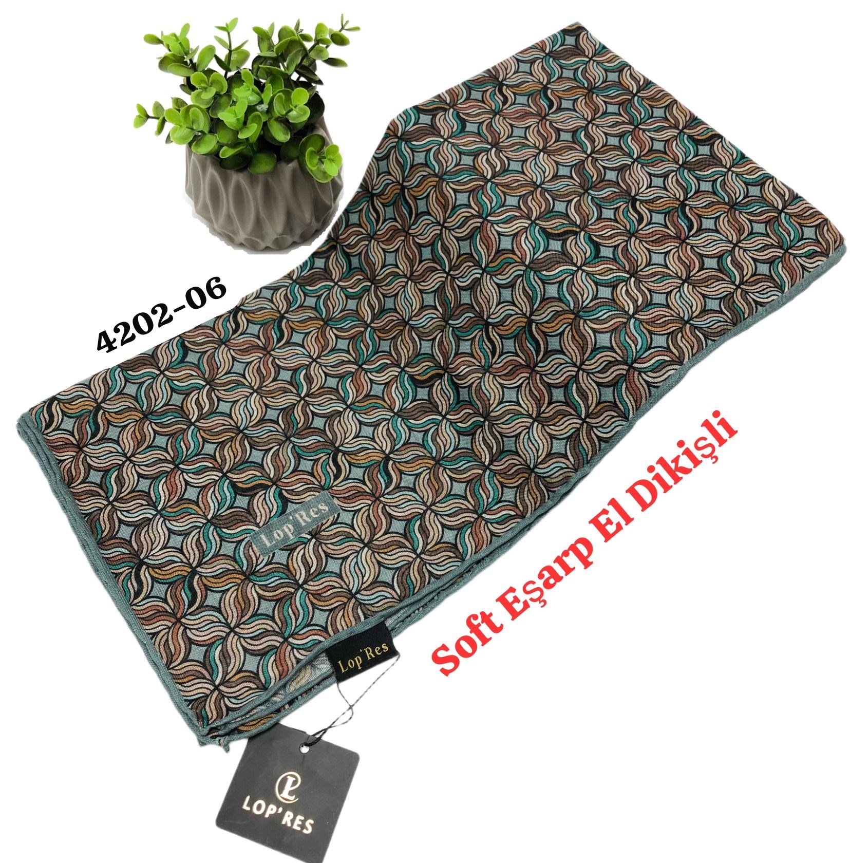 4202 Lop'Res Soft Eşarp