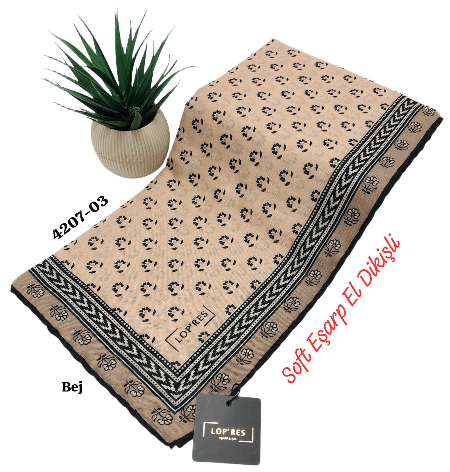4207 Lop'Res Soft Eşarp