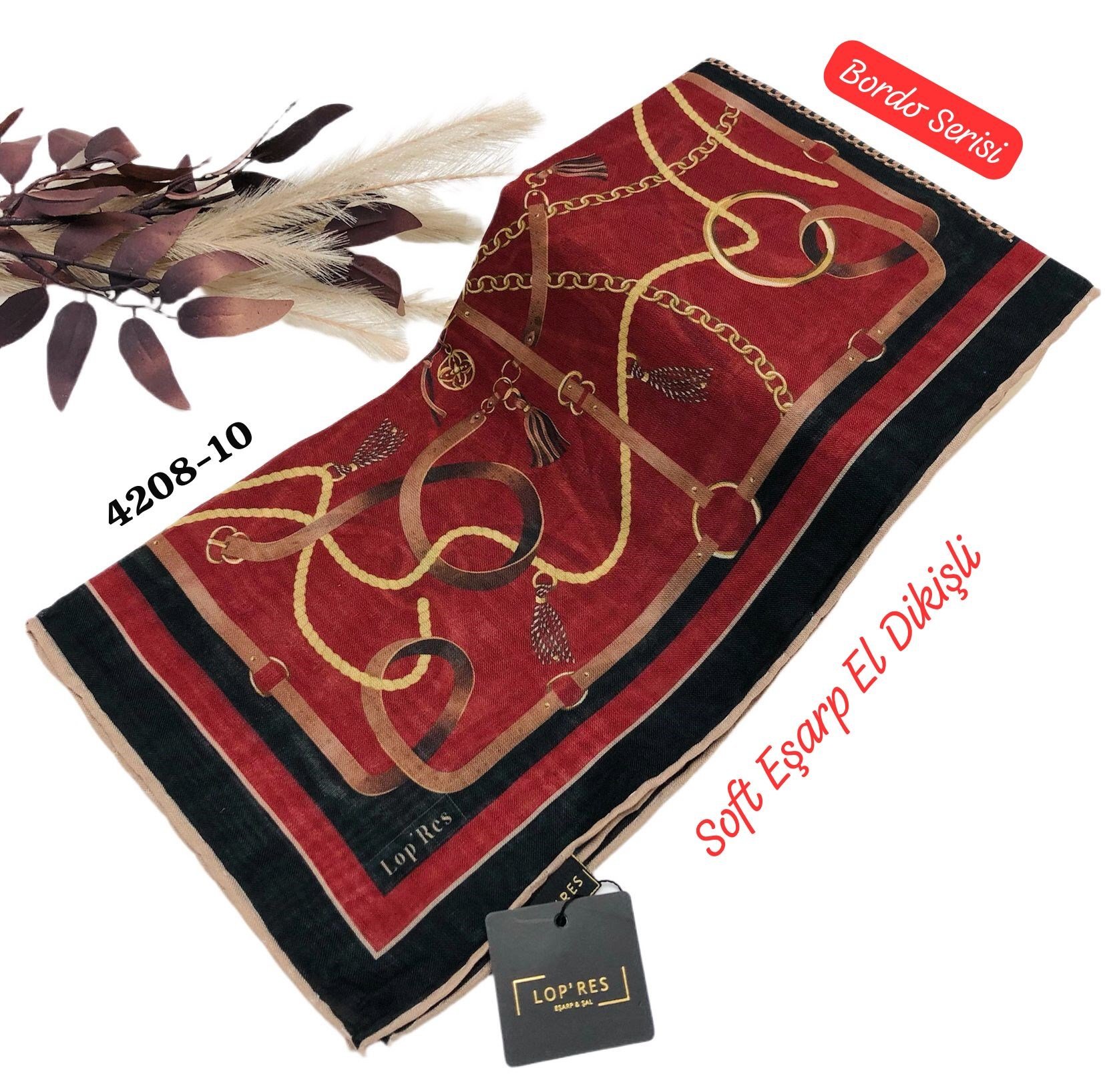 4208 Lop'Res Soft Eşarp